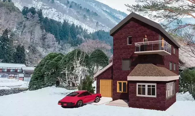 Norweigan Triple Storey Home