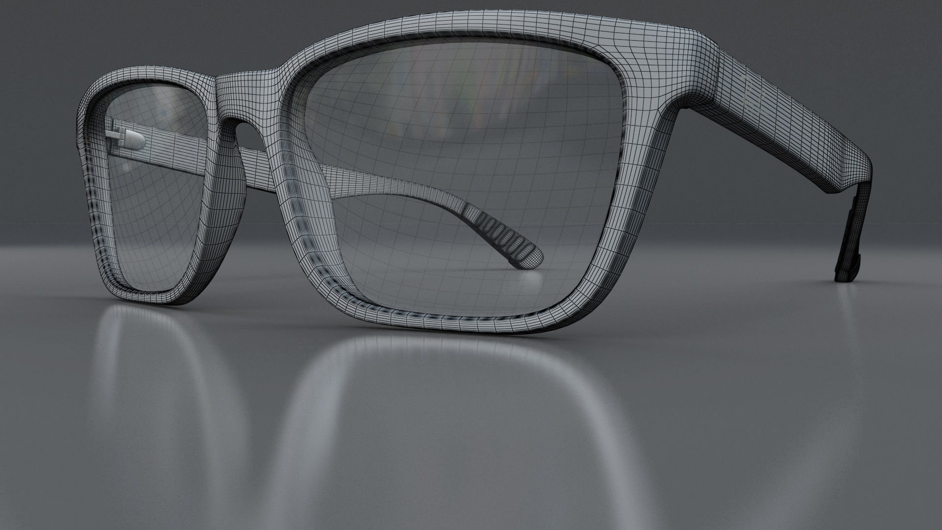 Ray-Ban Glasses 3D model_1