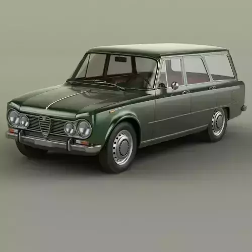 Alfa Romeo Giulia TI Promiscua  3D model