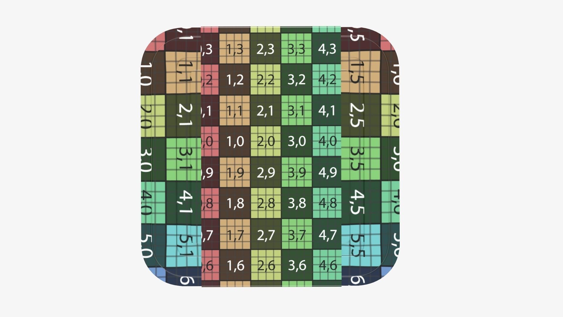 Plastic food container tray box with label mockup 01 3D model_17