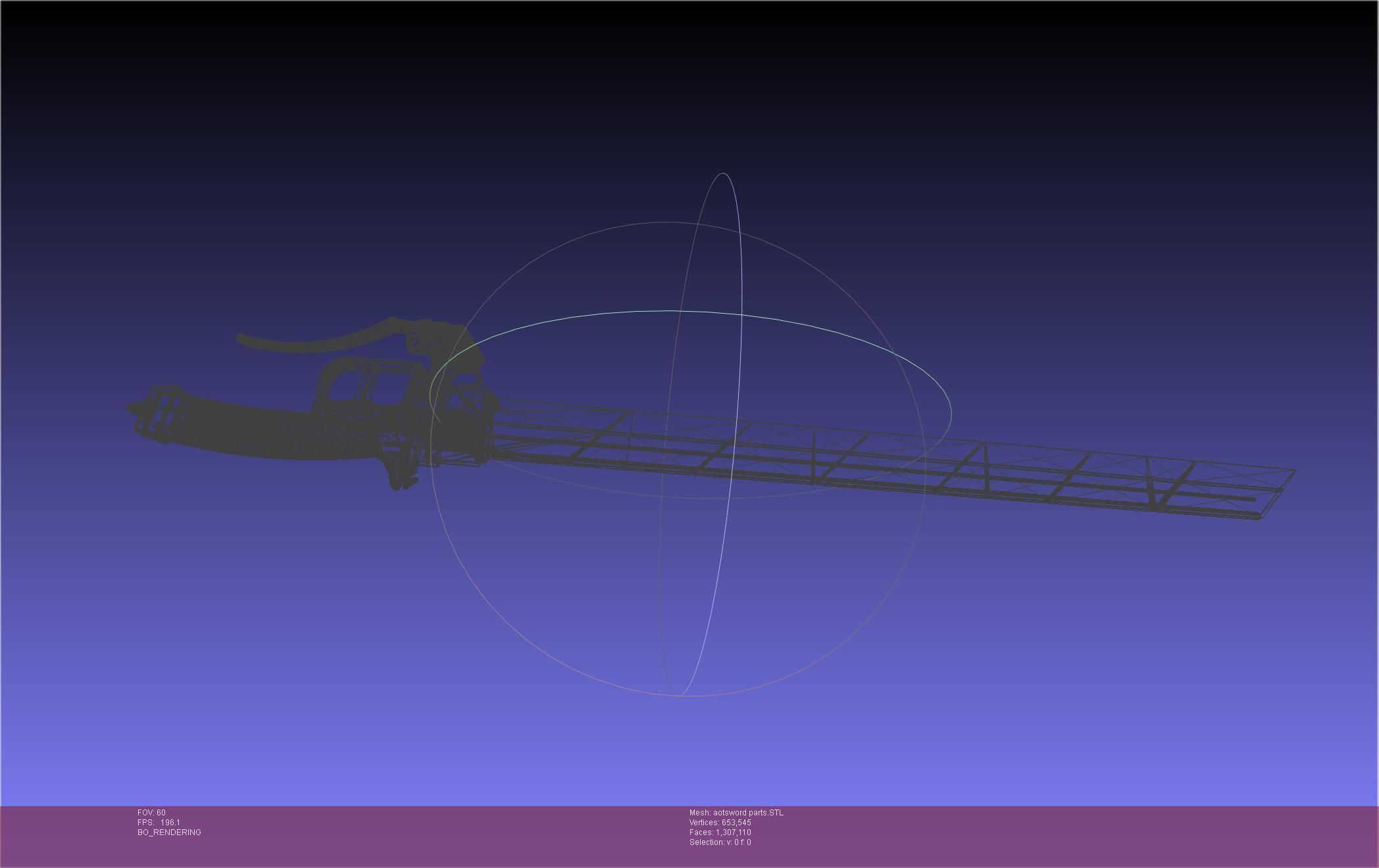 Attack On Titan Sword Printable Assembly Rework 3D print model_121