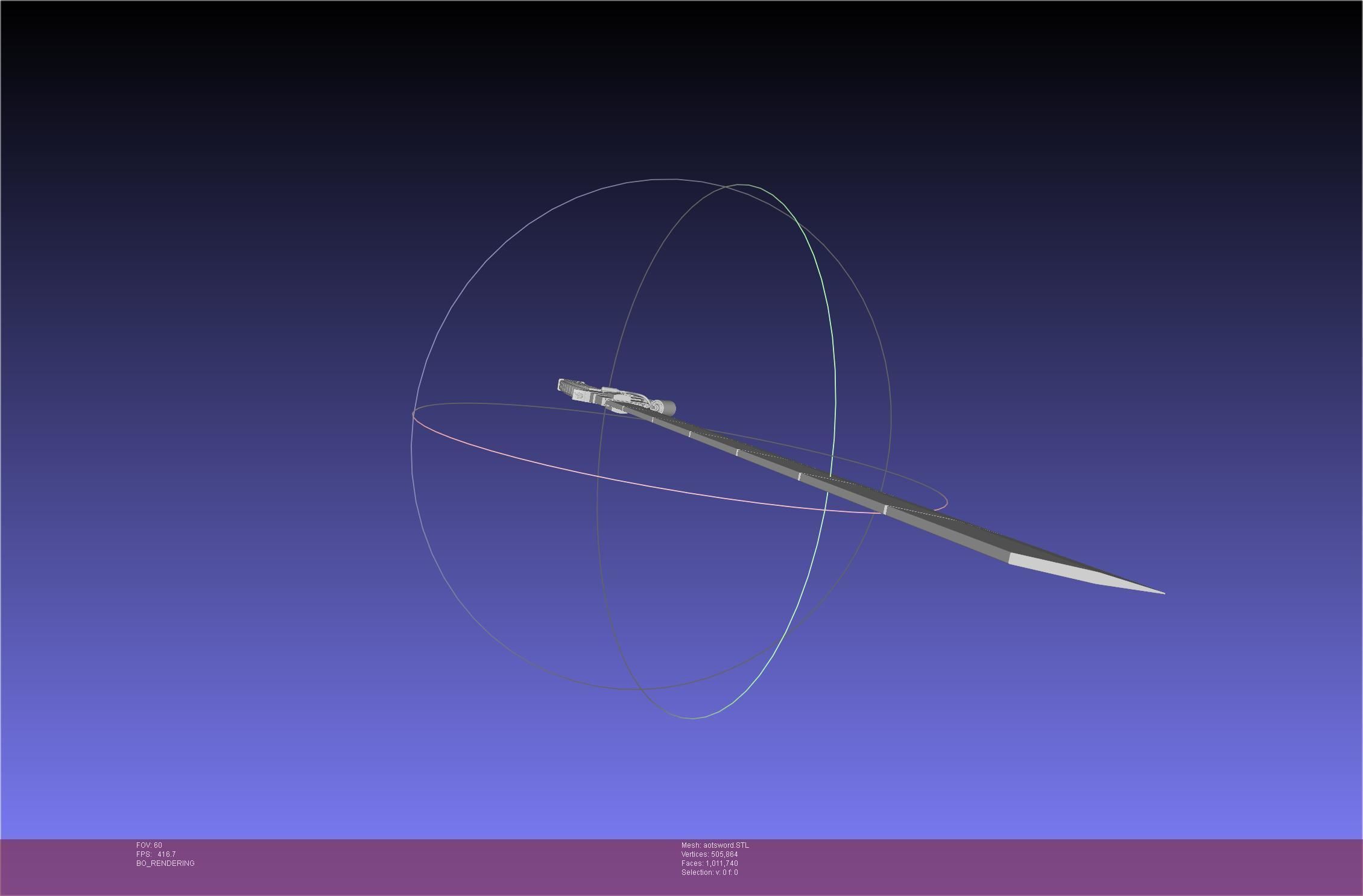 Attack On Titan Sword Printable Assembly Rework 3D print model_83