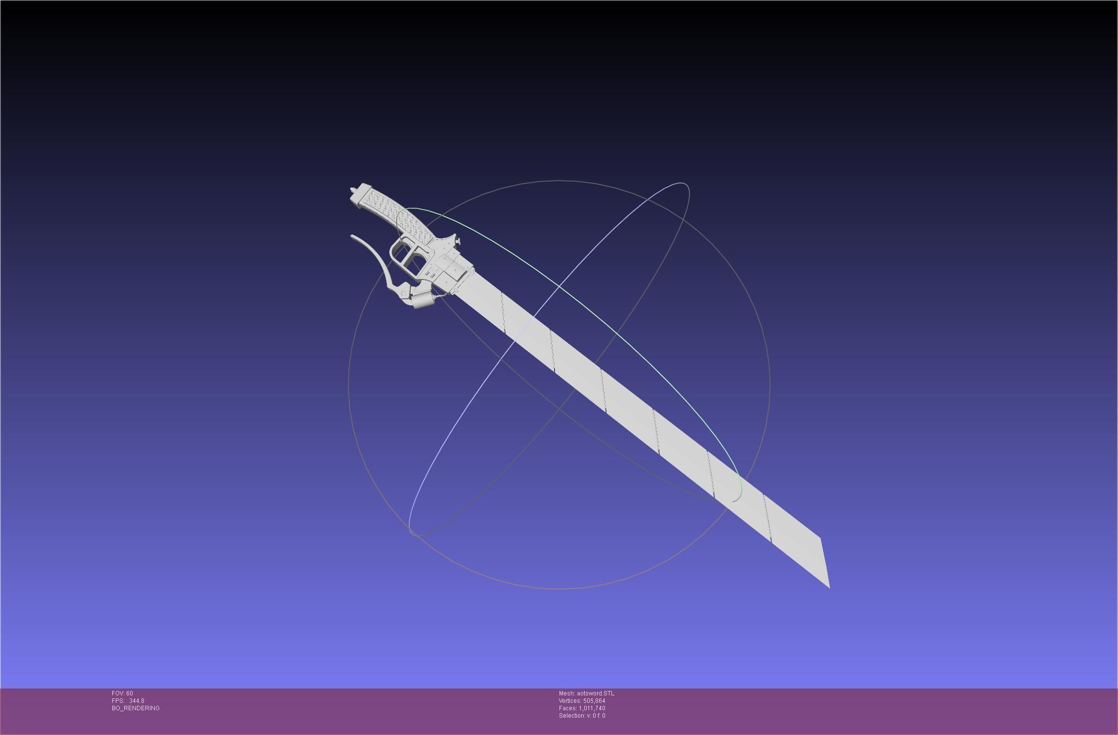 Attack On Titan Sword Printable Assembly Rework 3D print model_15