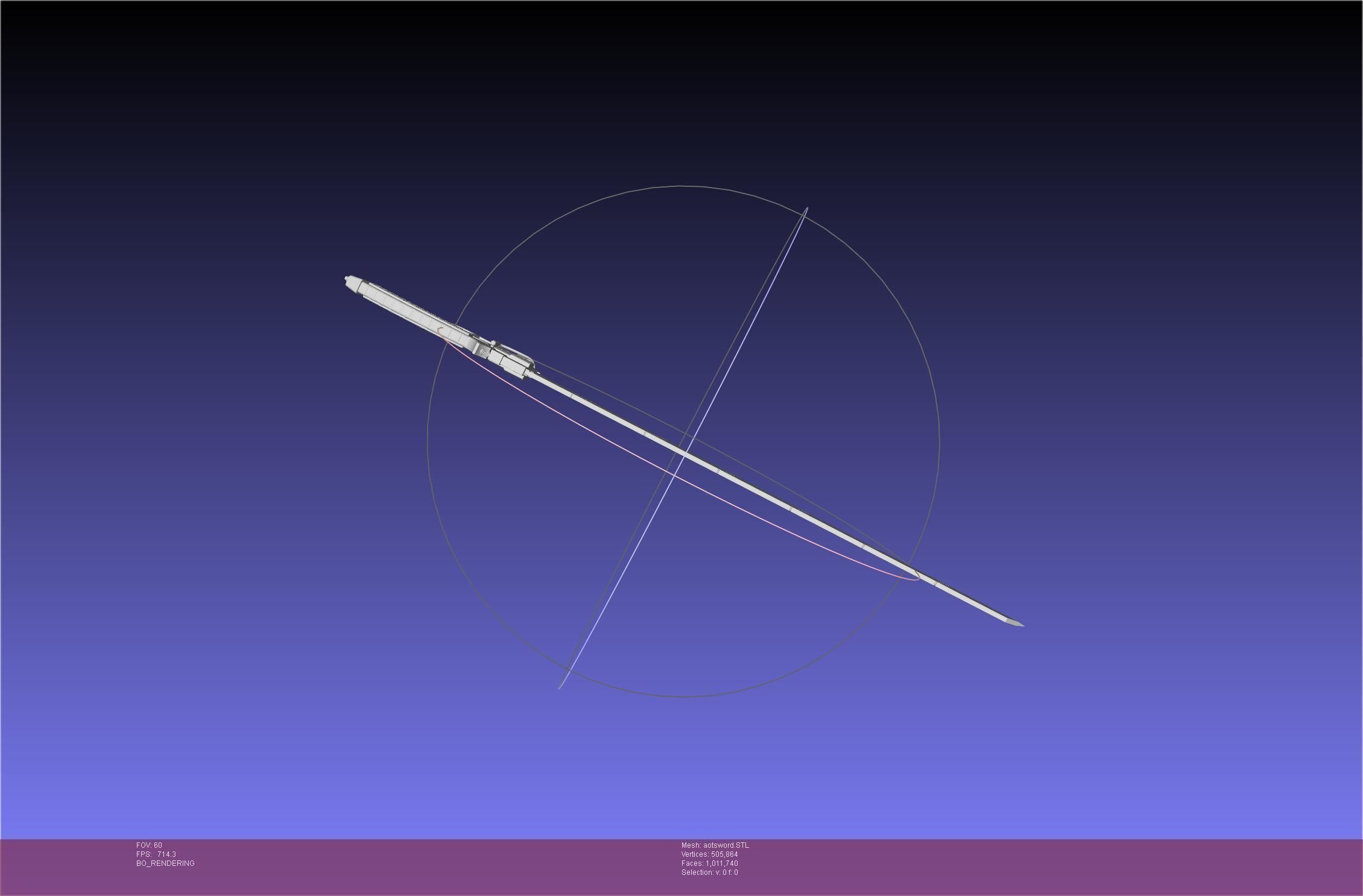 Attack On Titan Sword Printable Assembly Rework 3D print model_35