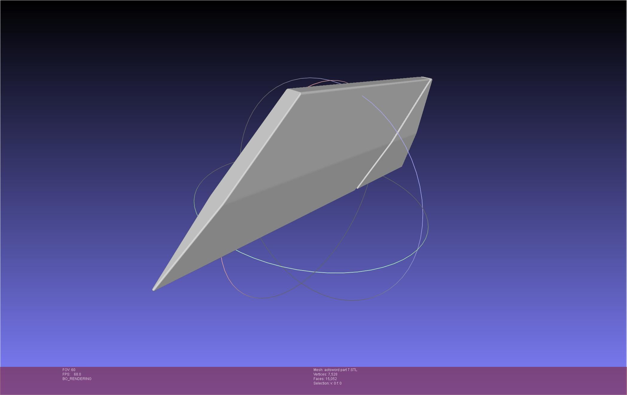 Attack On Titan Sword Printable Assembly Rework 3D print model_143