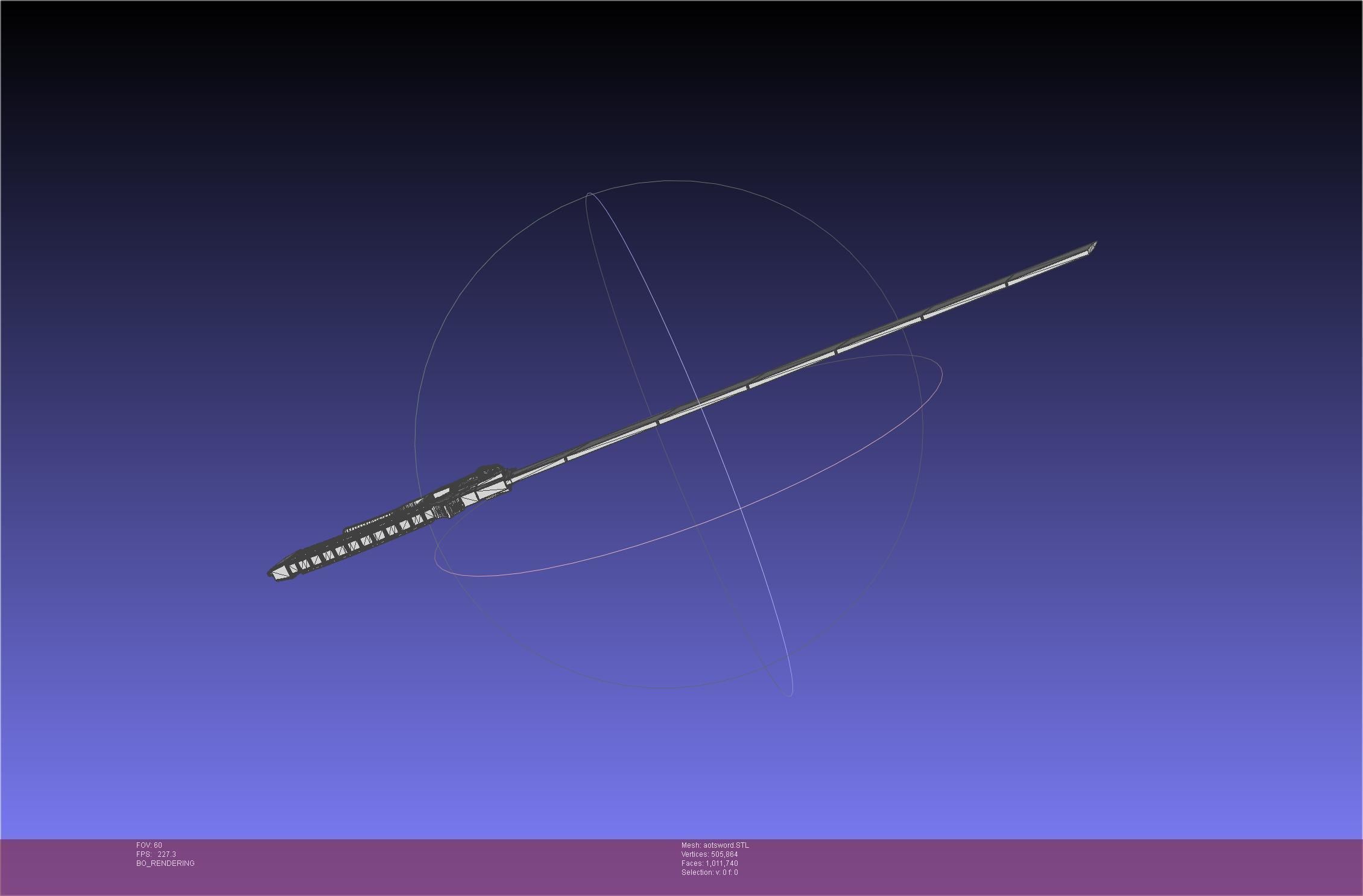 Attack On Titan Sword Printable Assembly Rework 3D print model_108