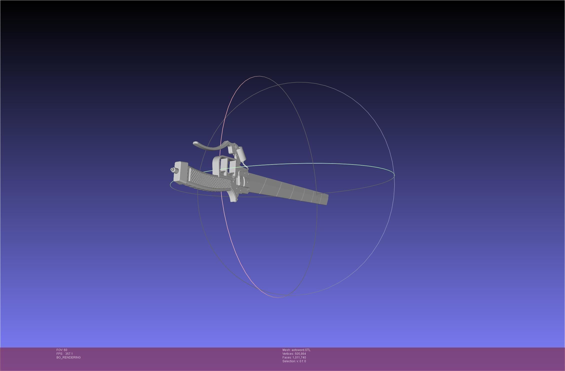 Attack On Titan Sword Printable Assembly Rework 3D print model_71