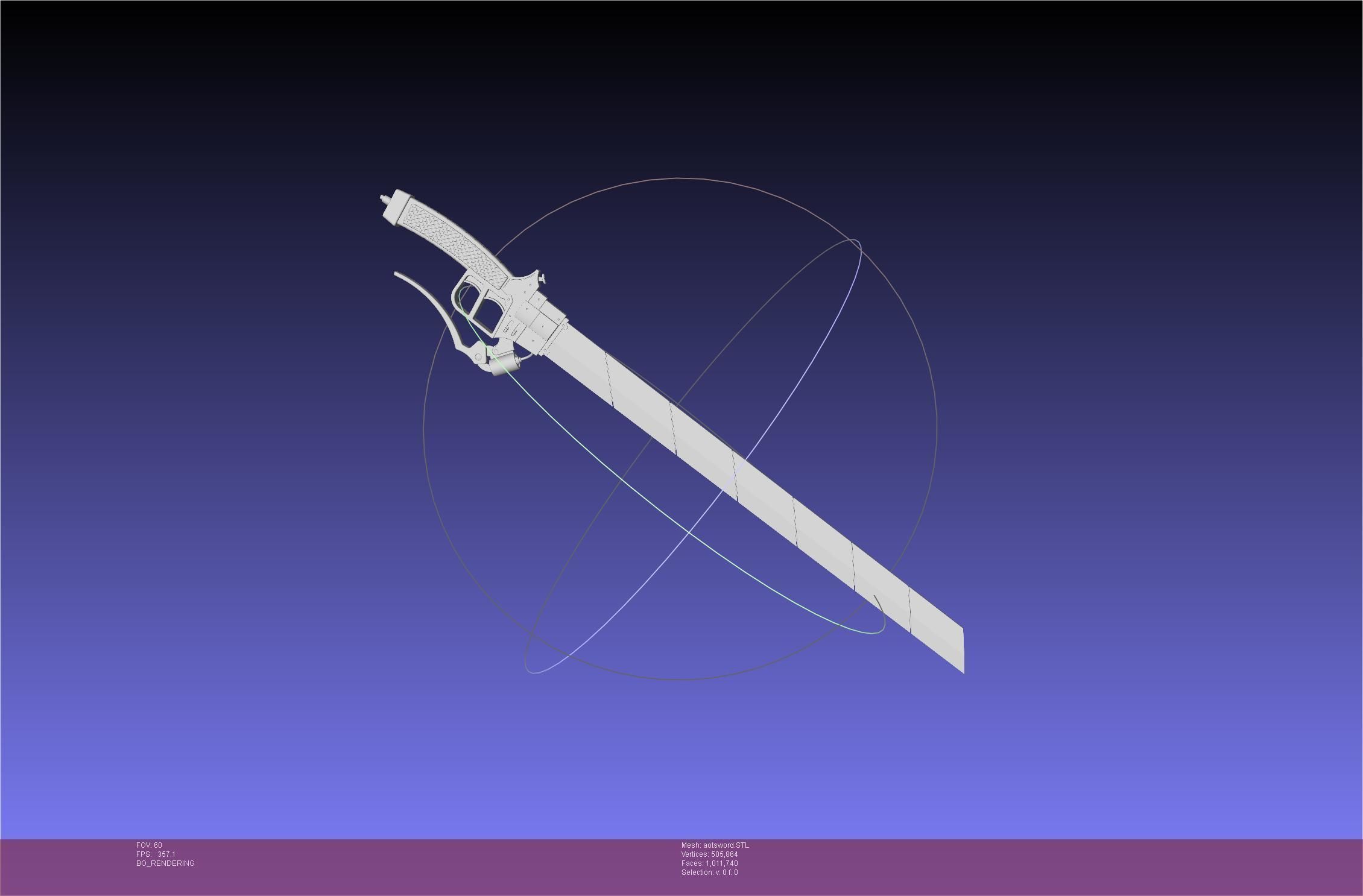 Attack On Titan Sword Printable Assembly Rework 3D print model_11