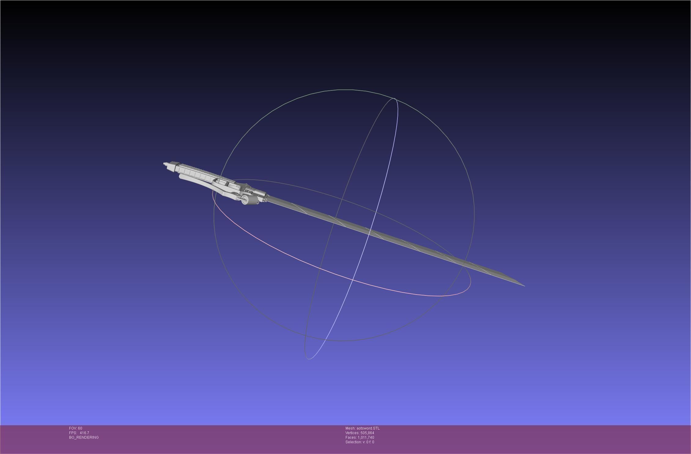 Attack On Titan Sword Printable Assembly Rework 3D print model_52