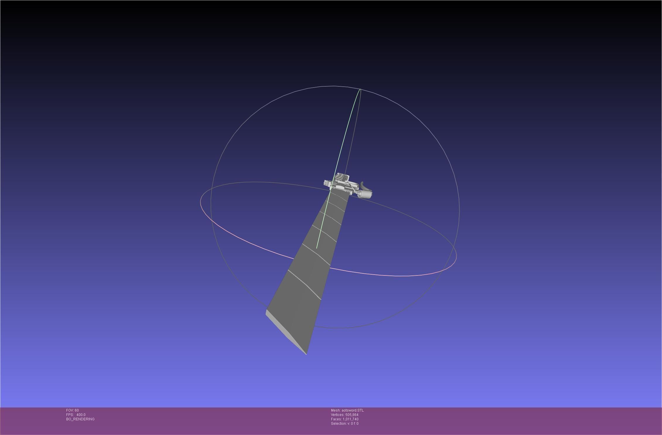 Attack On Titan Sword Printable Assembly Rework 3D print model_82