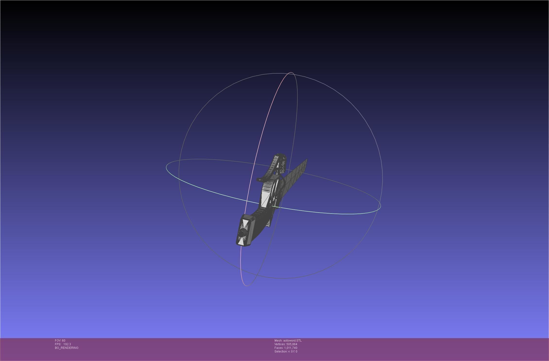 Attack On Titan Sword Printable Assembly Rework 3D print model_101