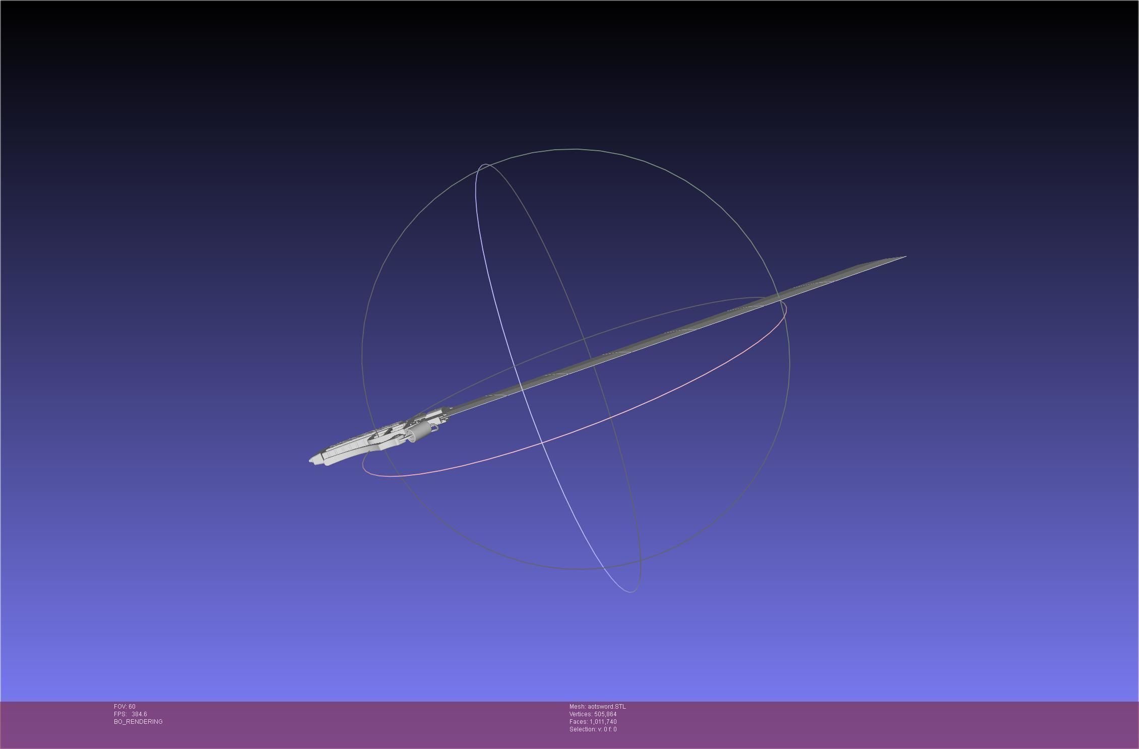 Attack On Titan Sword Printable Assembly Rework 3D print model_60