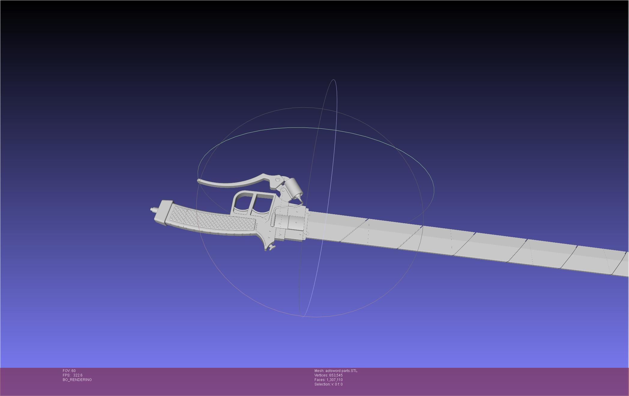 Attack On Titan Sword Printable Assembly Rework 3D print model_120