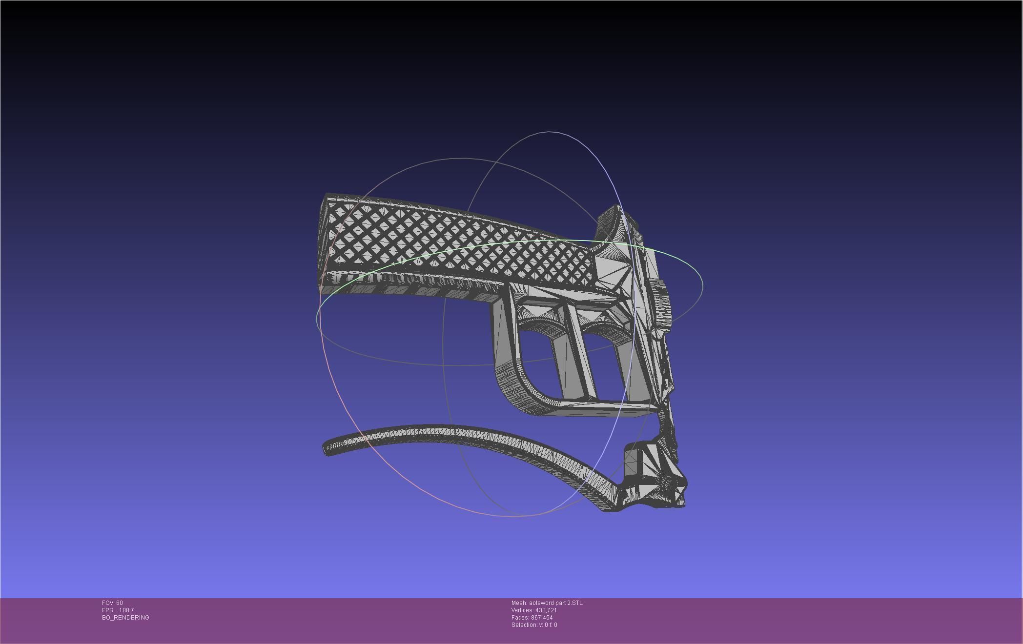 Attack On Titan Sword Printable Assembly Rework 3D print model_128