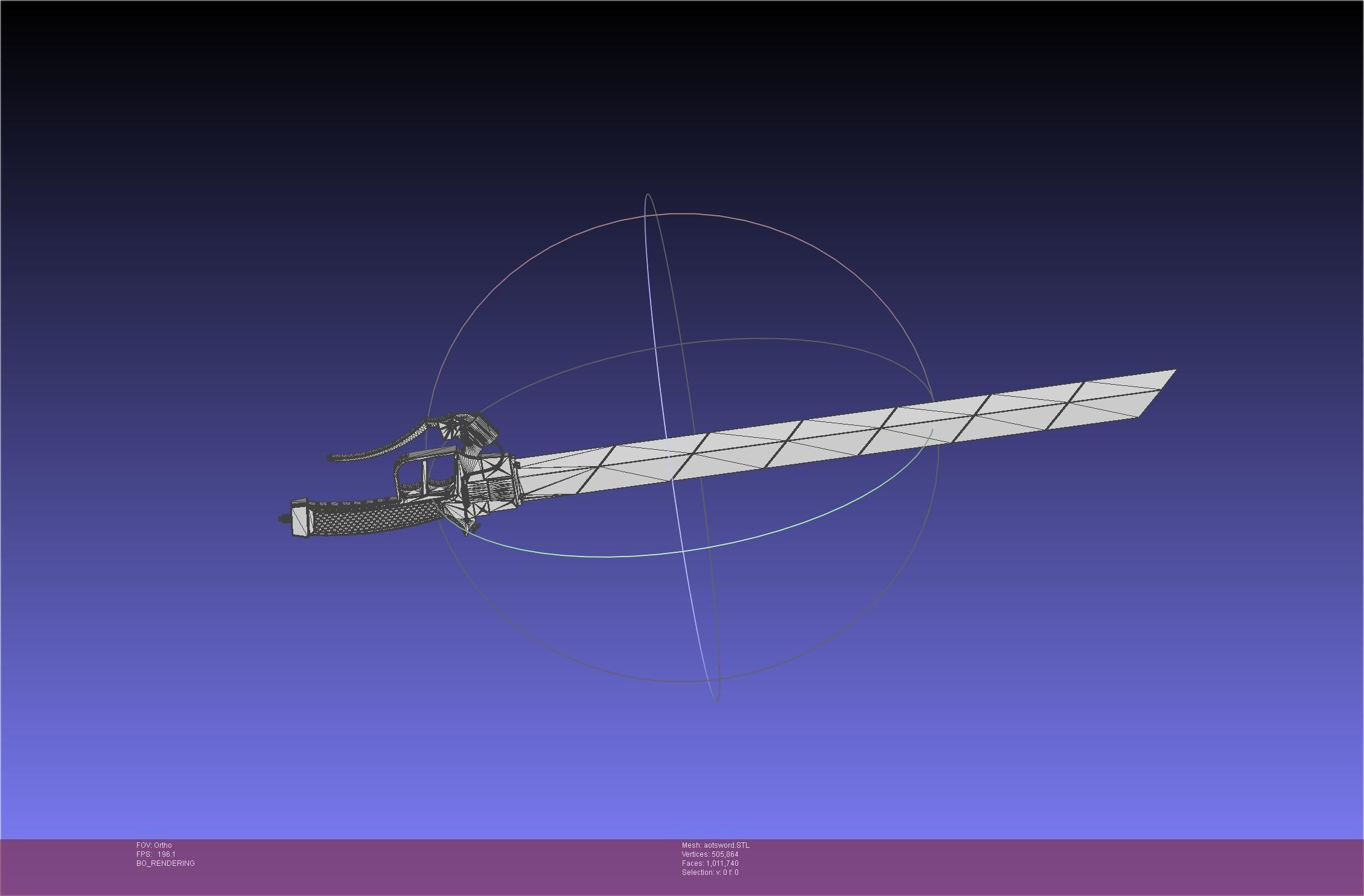 Attack On Titan Sword Printable Assembly Rework 3D print model_111