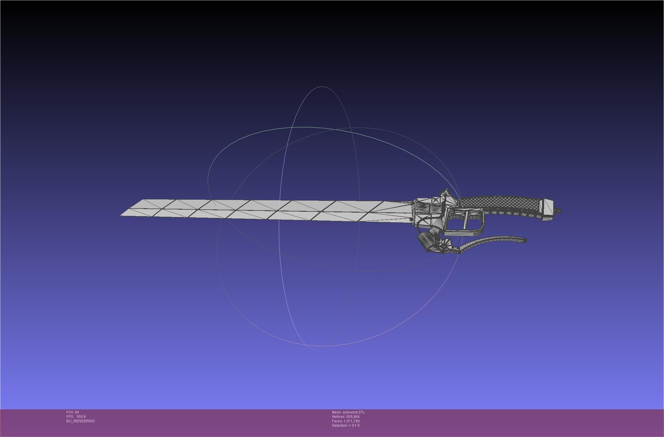 Attack On Titan Sword Printable Assembly Rework 3D print model_97