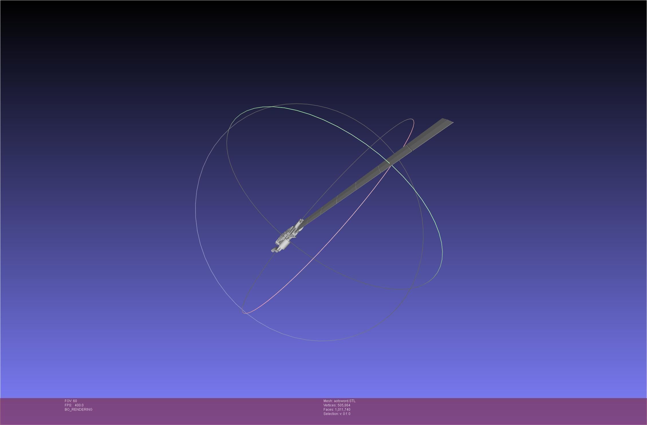 Attack On Titan Sword Printable Assembly Rework 3D print model_59