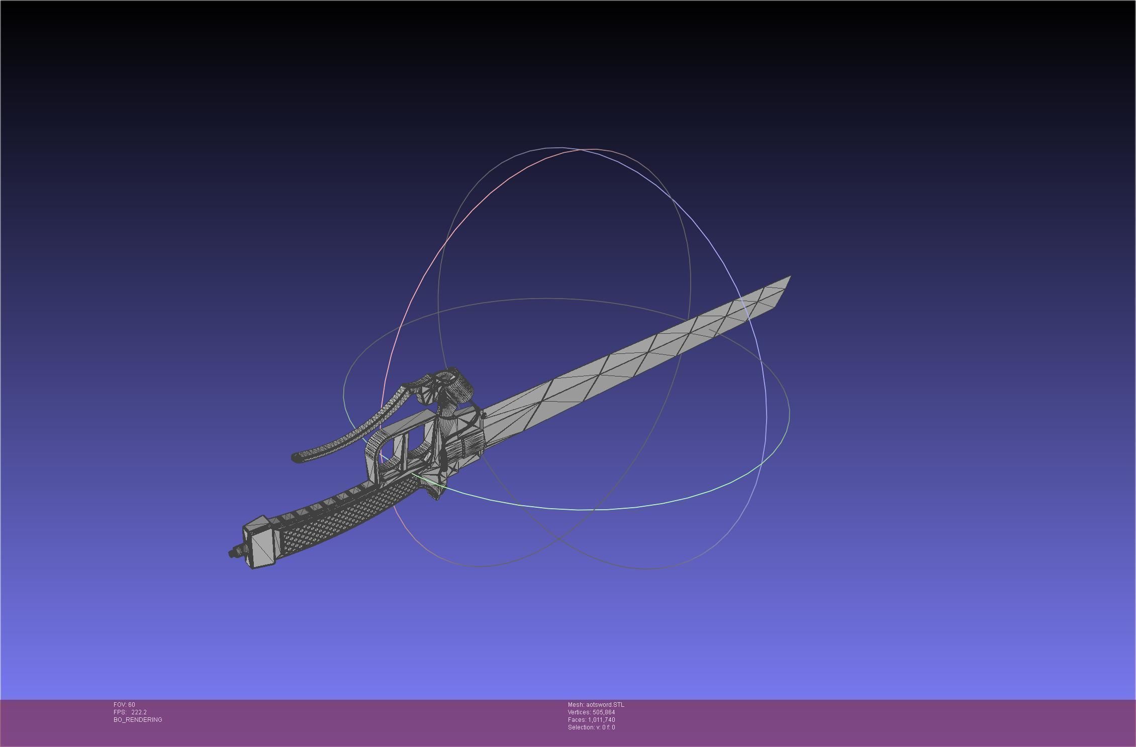 Attack On Titan Sword Printable Assembly Rework 3D print model_102