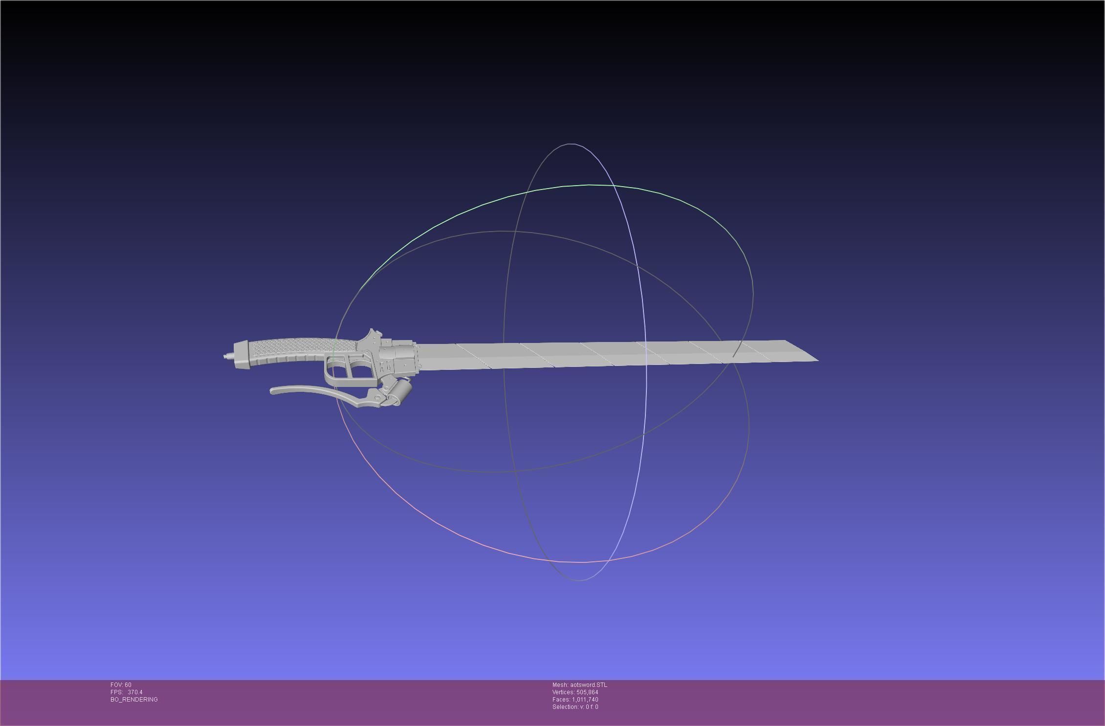 Attack On Titan Sword Printable Assembly Rework 3D print model_18
