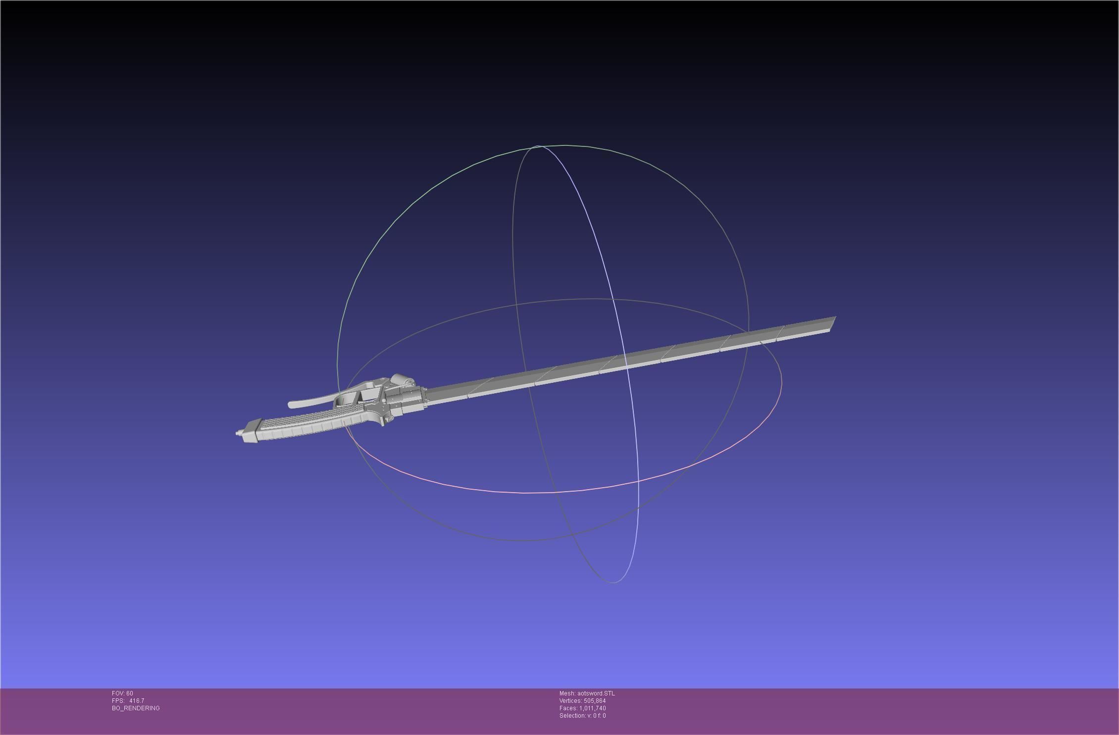 Attack On Titan Sword Printable Assembly Rework 3D print model_61