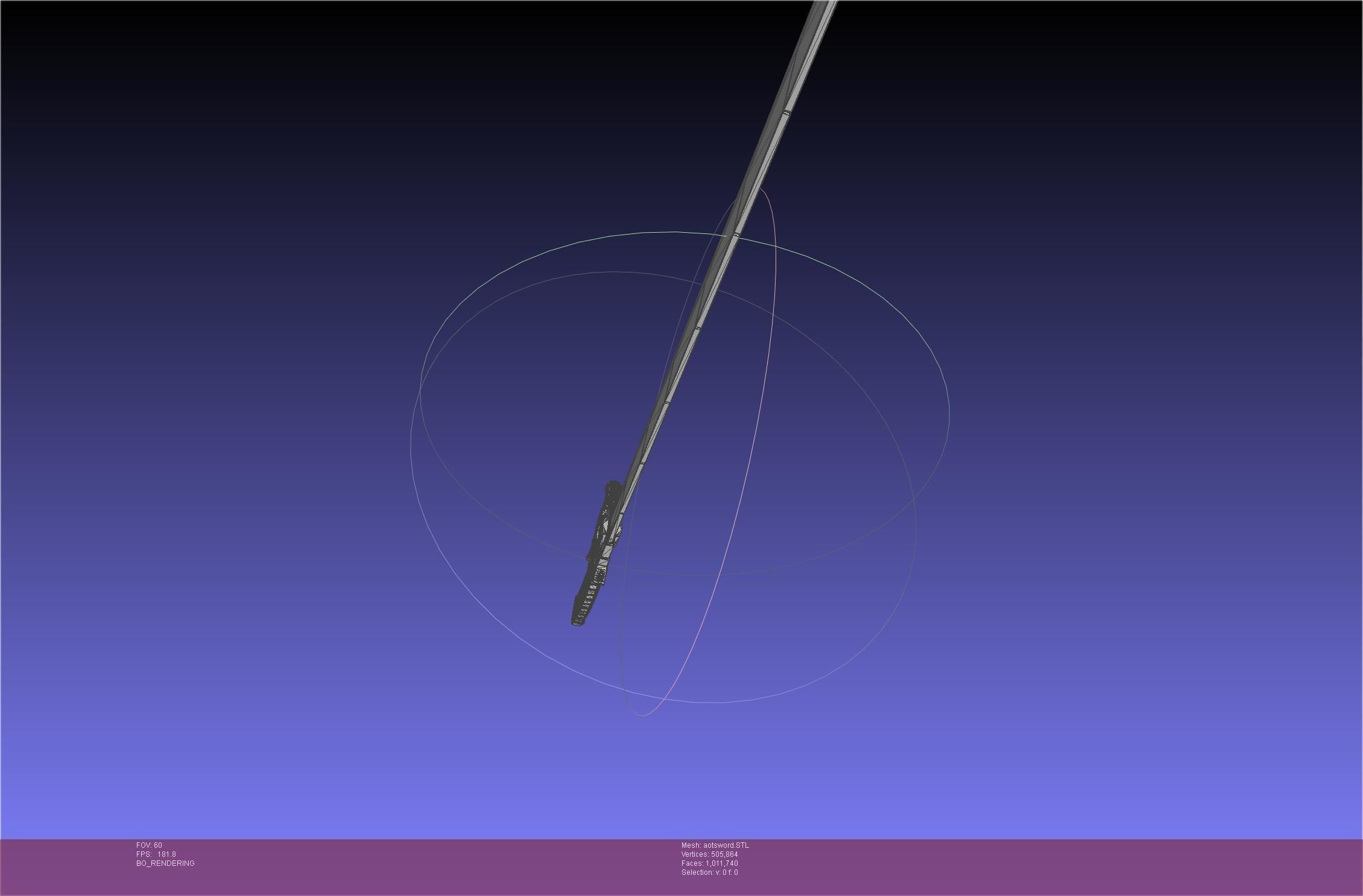 Attack On Titan Sword Printable Assembly Rework 3D print model_104