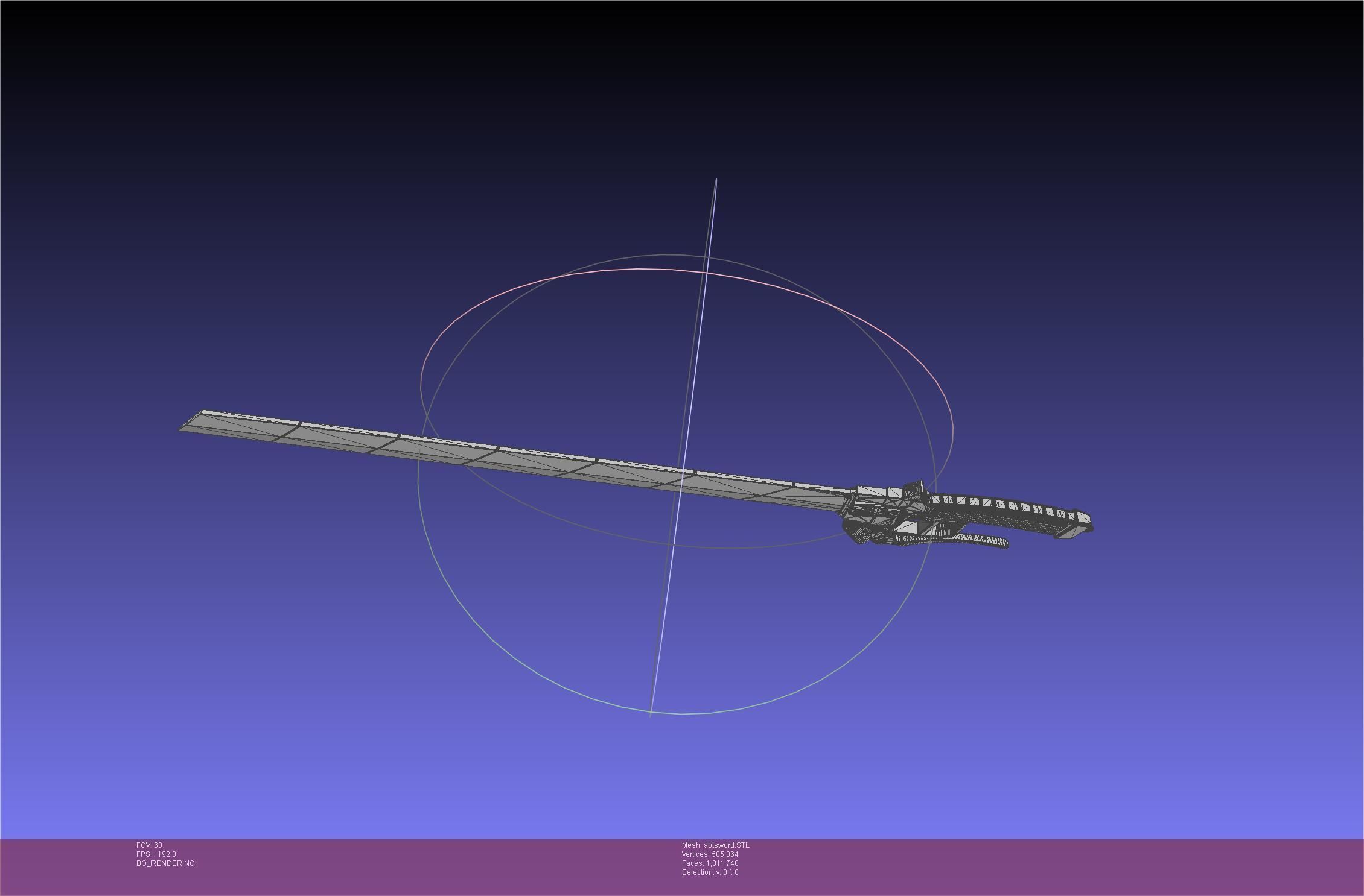Attack On Titan Sword Printable Assembly Rework 3D print model_99