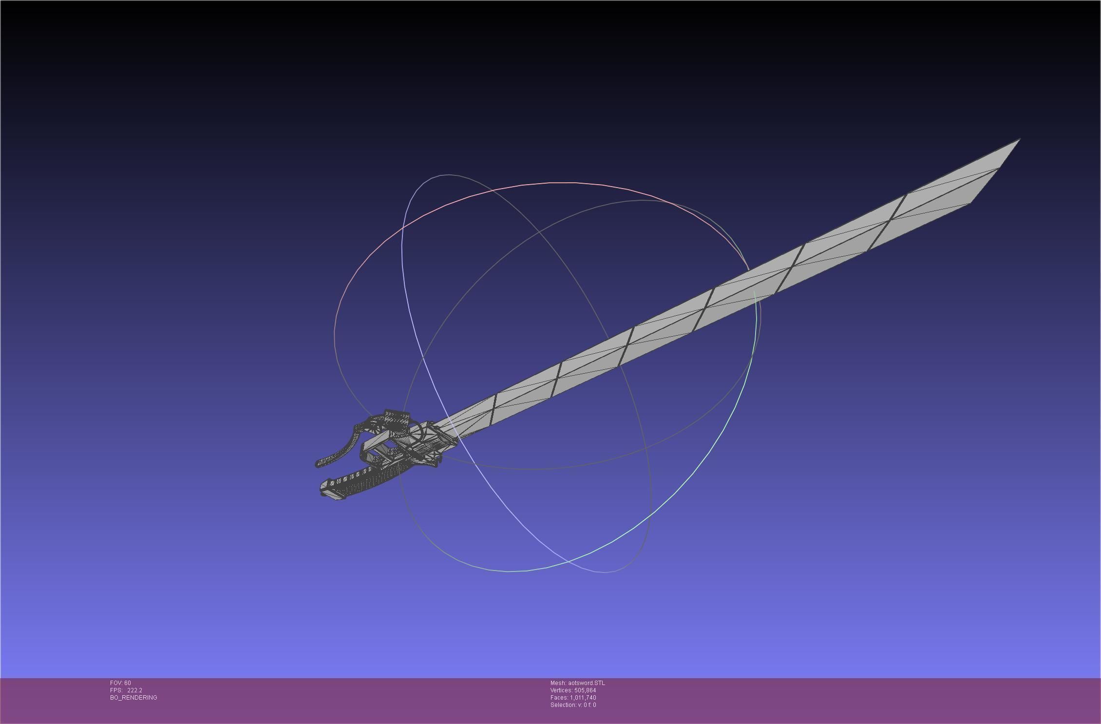 Attack On Titan Sword Printable Assembly Rework 3D print model_103