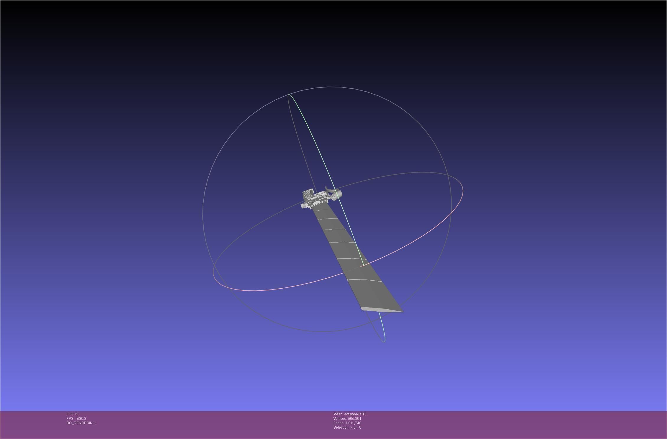 Attack On Titan Sword Printable Assembly Rework 3D print model_76