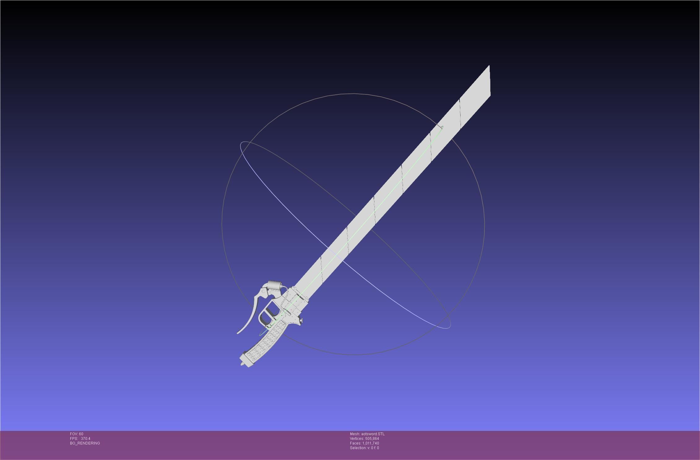 Attack On Titan Sword Printable Assembly Rework 3D print model_26
