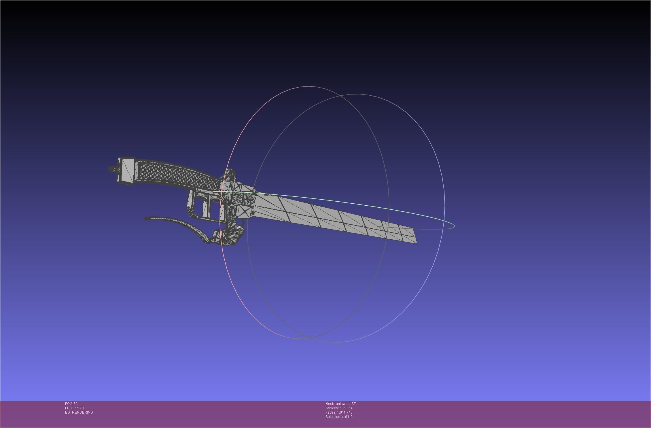 Attack On Titan Sword Printable Assembly Rework 3D print model_106