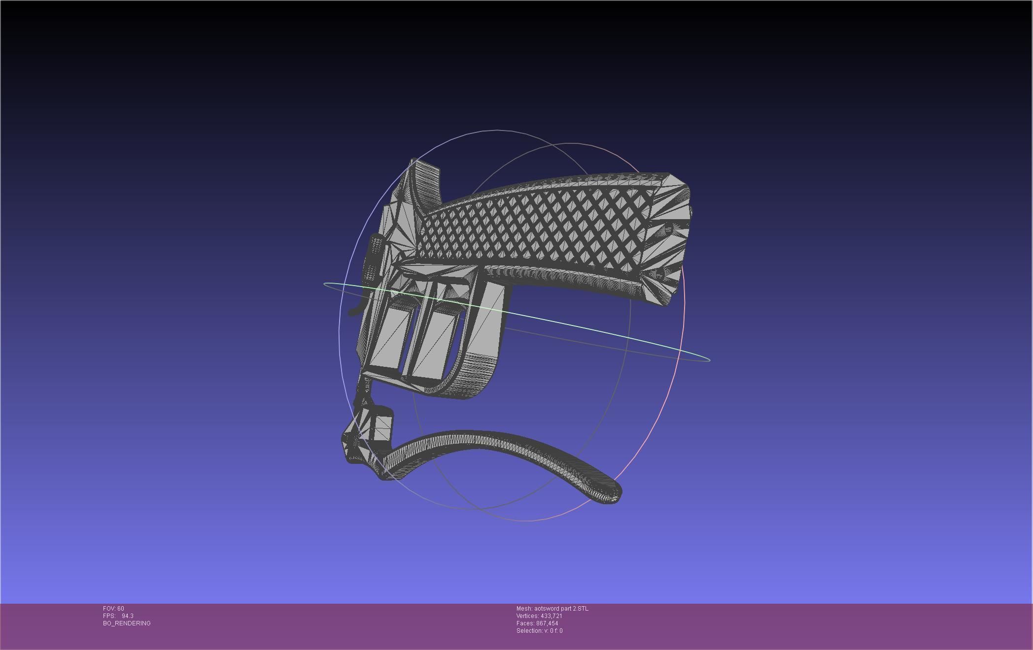 Attack On Titan Sword Printable Assembly Rework 3D print model_127