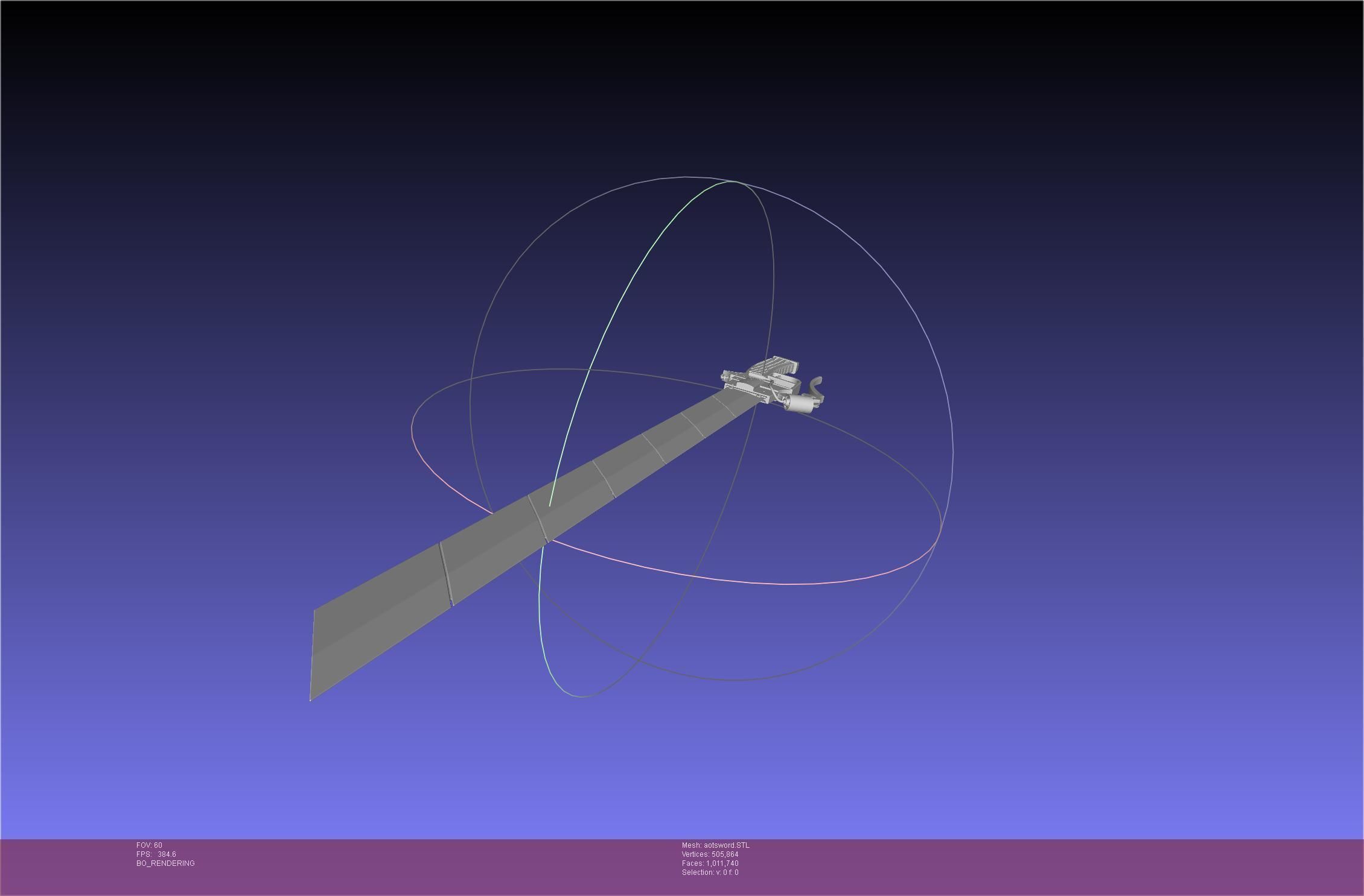 Attack On Titan Sword Printable Assembly Rework 3D print model_81