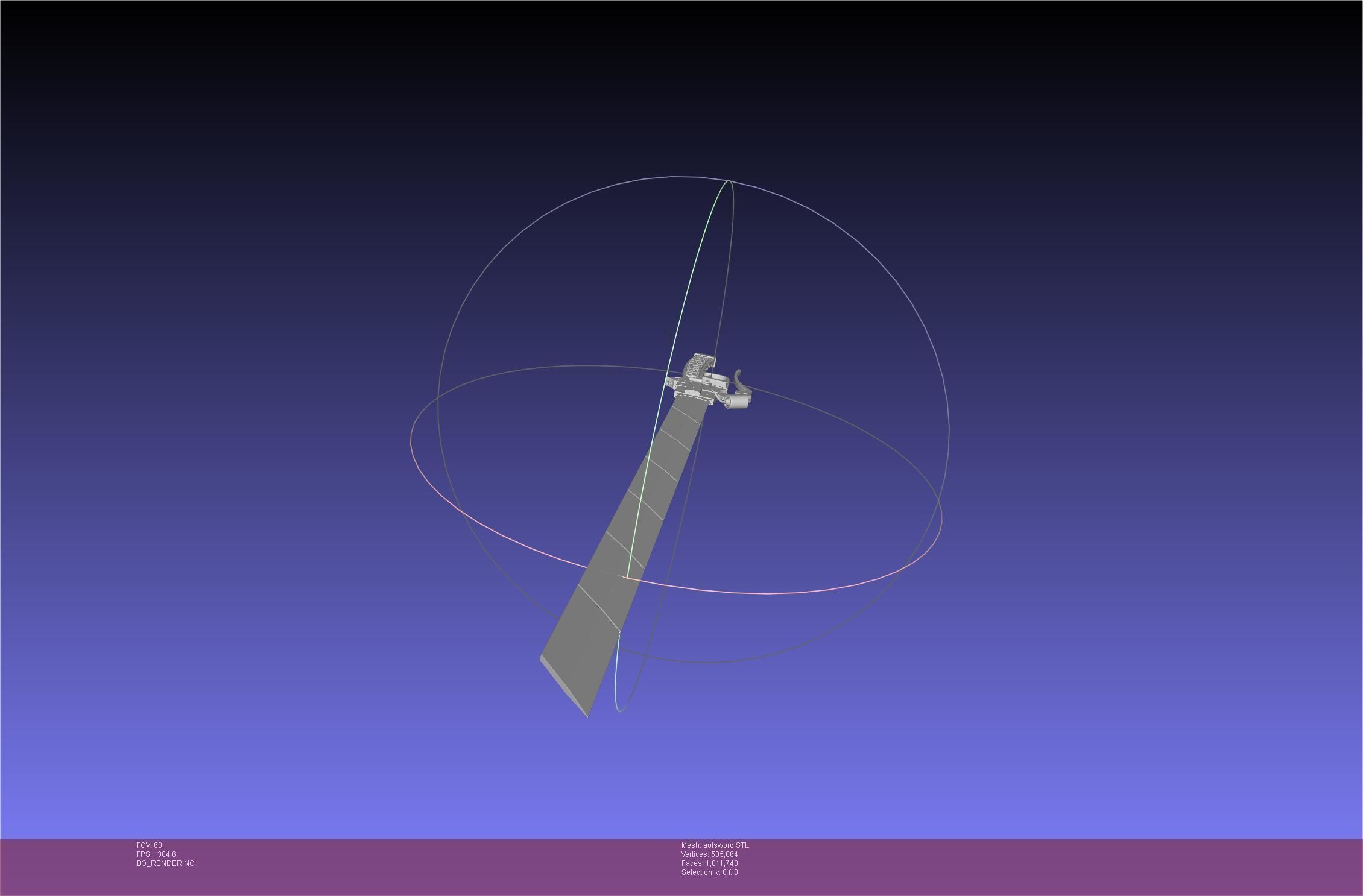 Attack On Titan Sword Printable Assembly Rework 3D print model_30