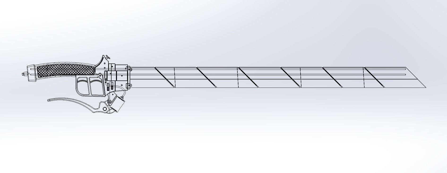 Attack On Titan Sword Printable Assembly Rework 3D print model_1