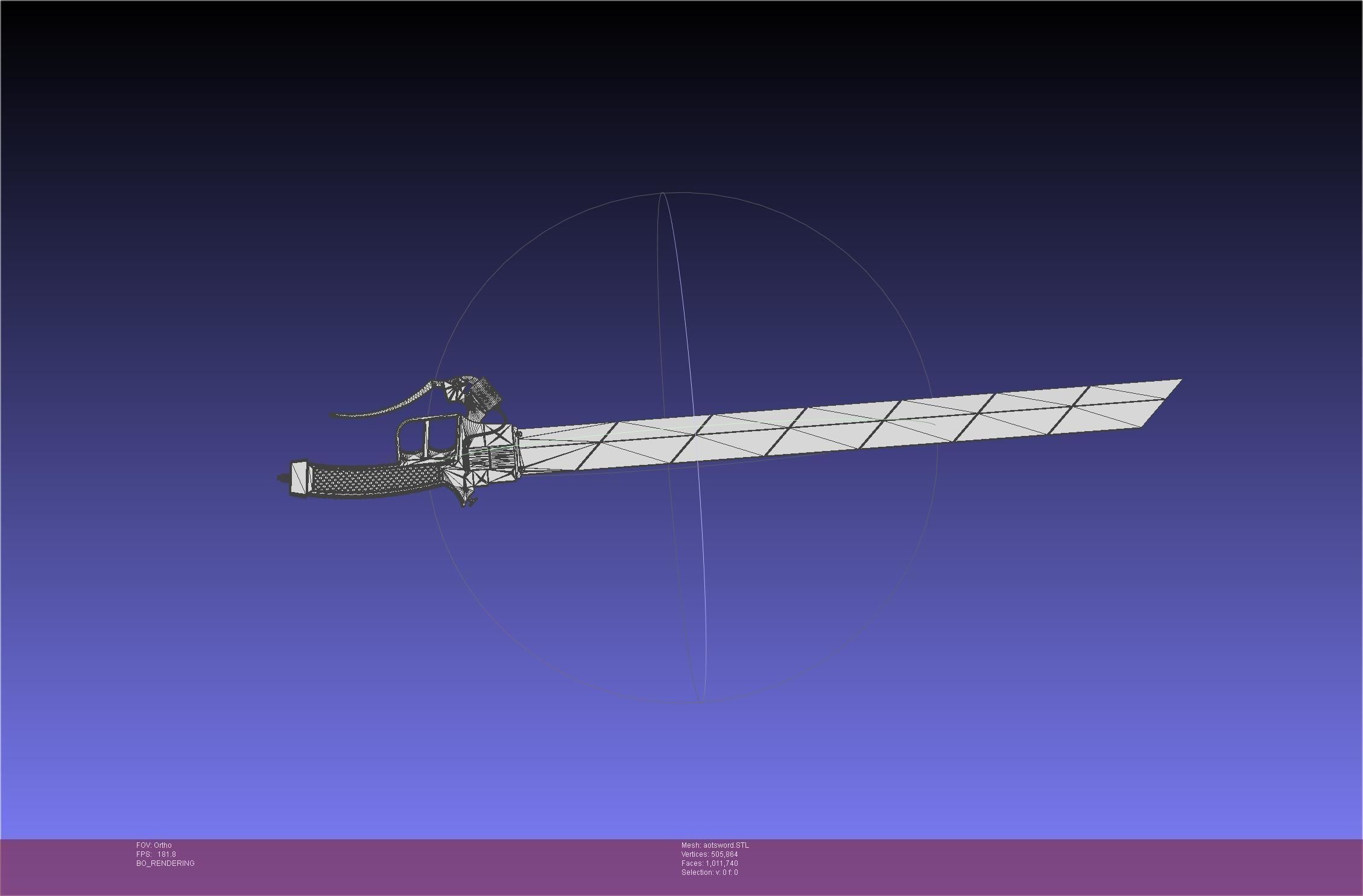 Attack On Titan Sword Printable Assembly Rework 3D print model_110