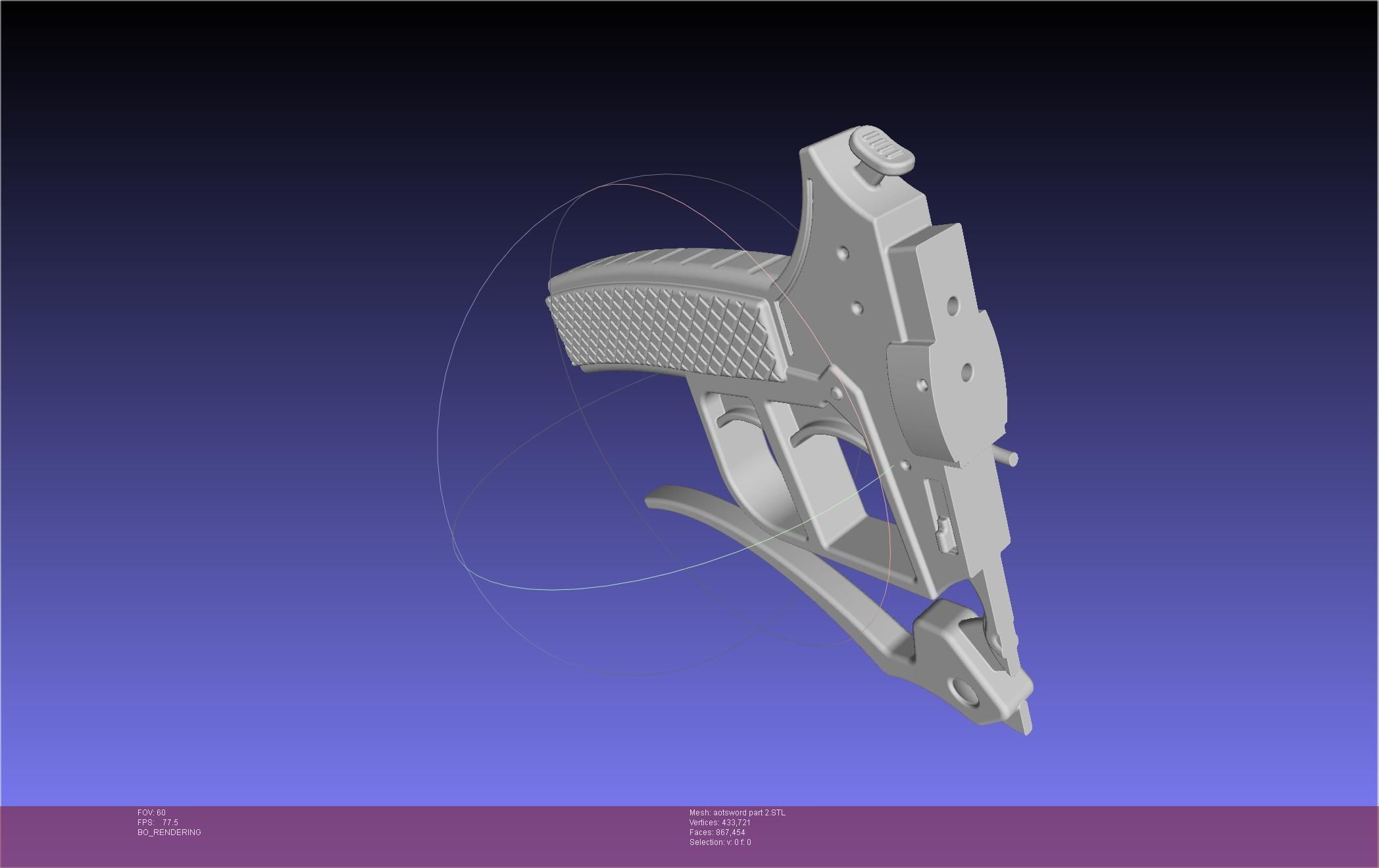 Attack On Titan Sword Printable Assembly Rework 3D print model_130