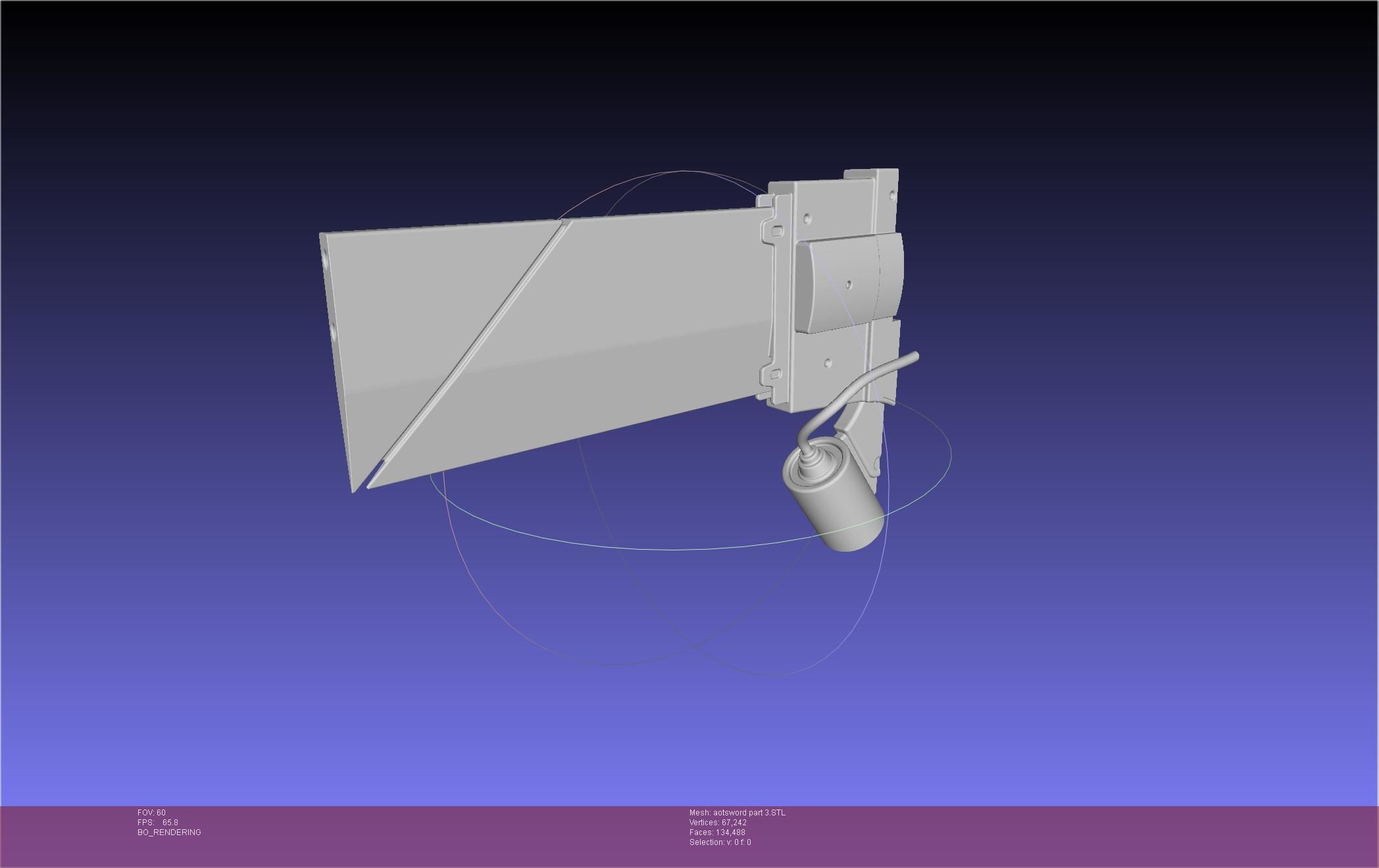 Attack On Titan Sword Printable Assembly Rework 3D print model_135