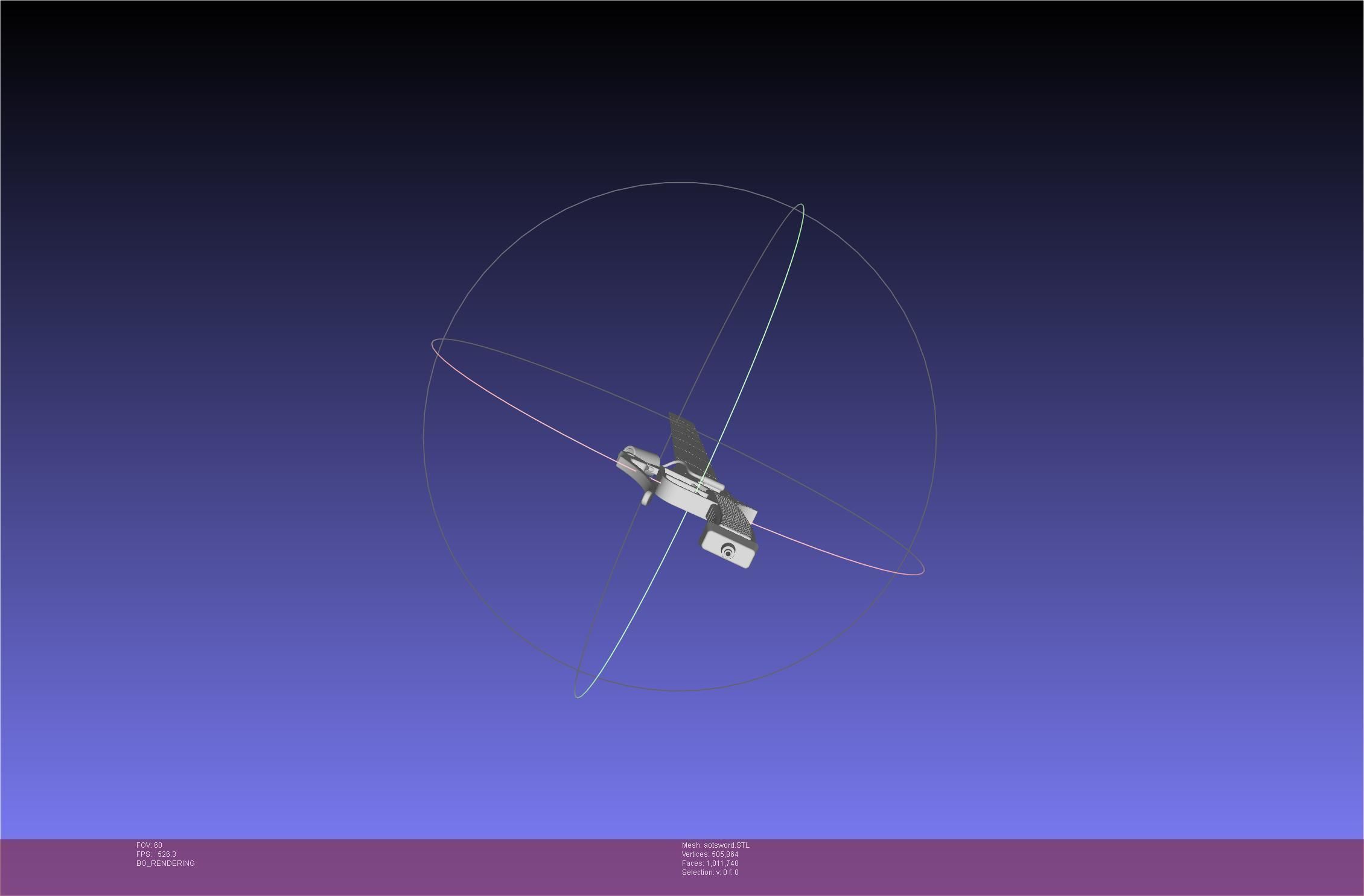 Attack On Titan Sword Printable Assembly Rework 3D print model_33