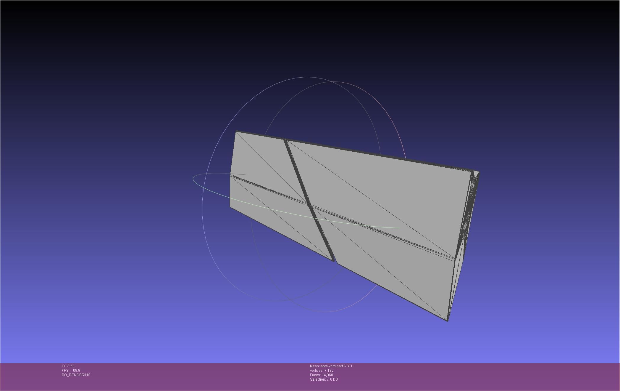 Attack On Titan Sword Printable Assembly Rework 3D print model_141