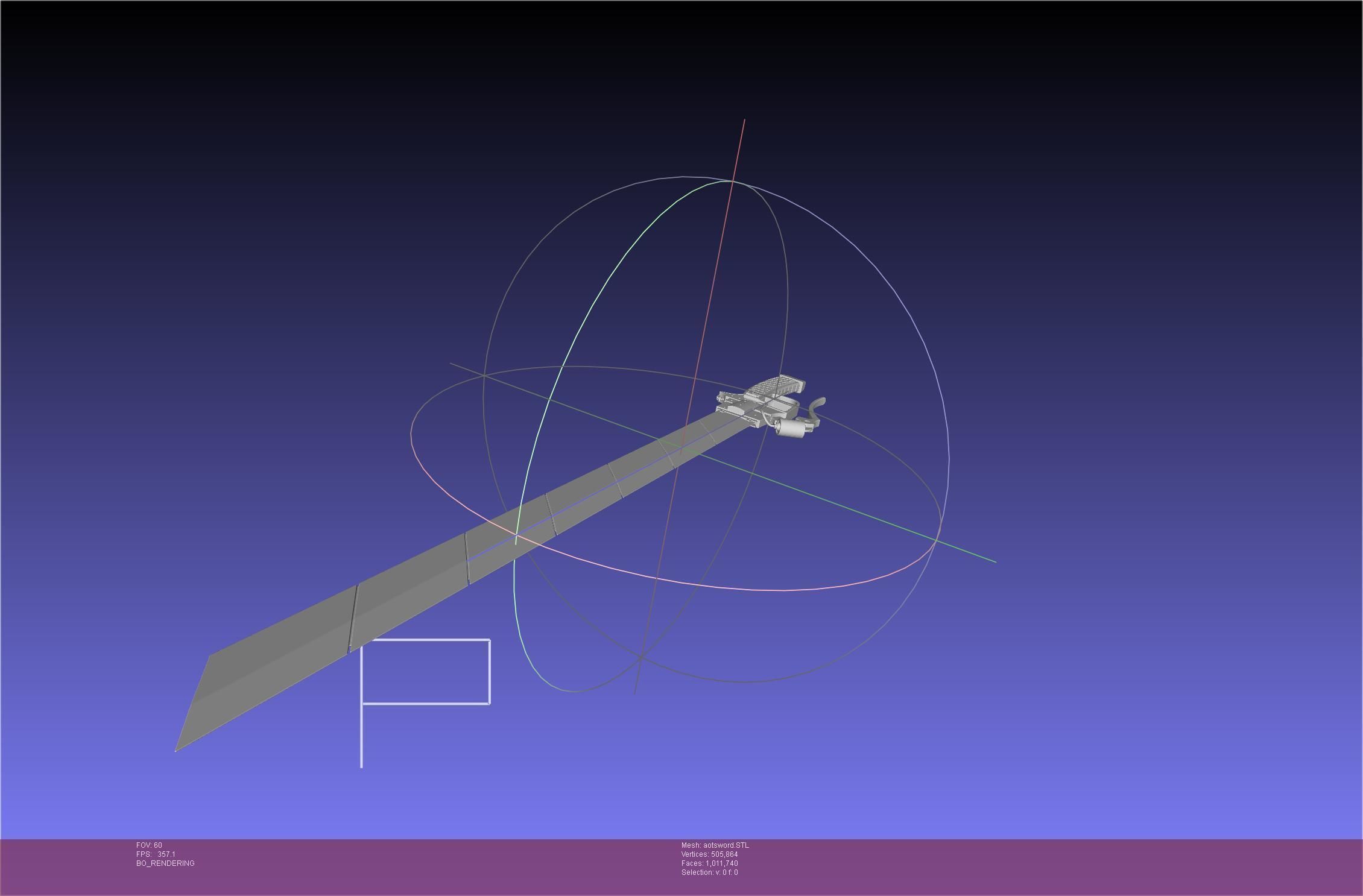 Attack On Titan Sword Printable Assembly Rework 3D print model_80