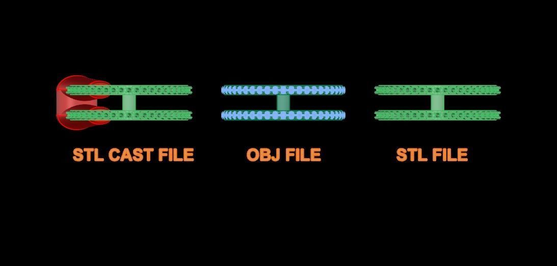 DOUBLE DIAMOND ROW BAND RING SIZE 7 3D print model_5