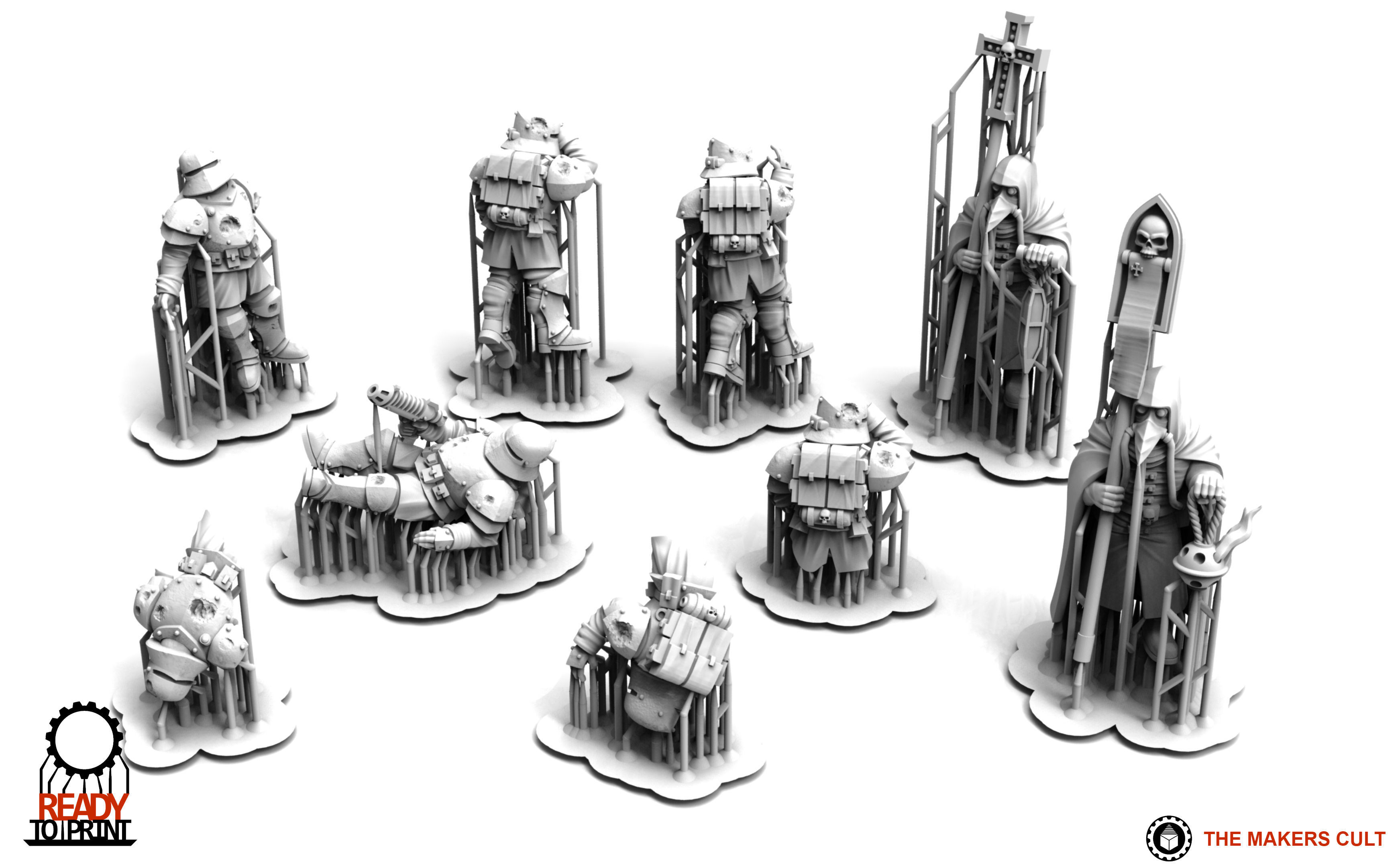 Feudal Guard - Aftermath 3D print model_2