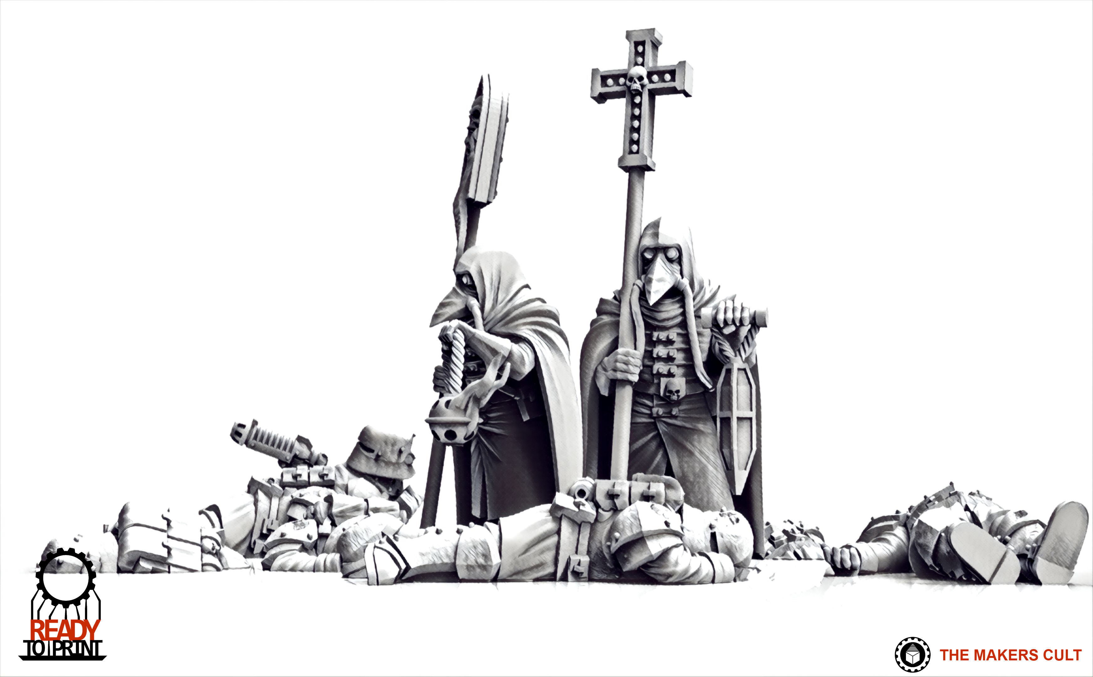 Feudal Guard - Aftermath 3D print model_3