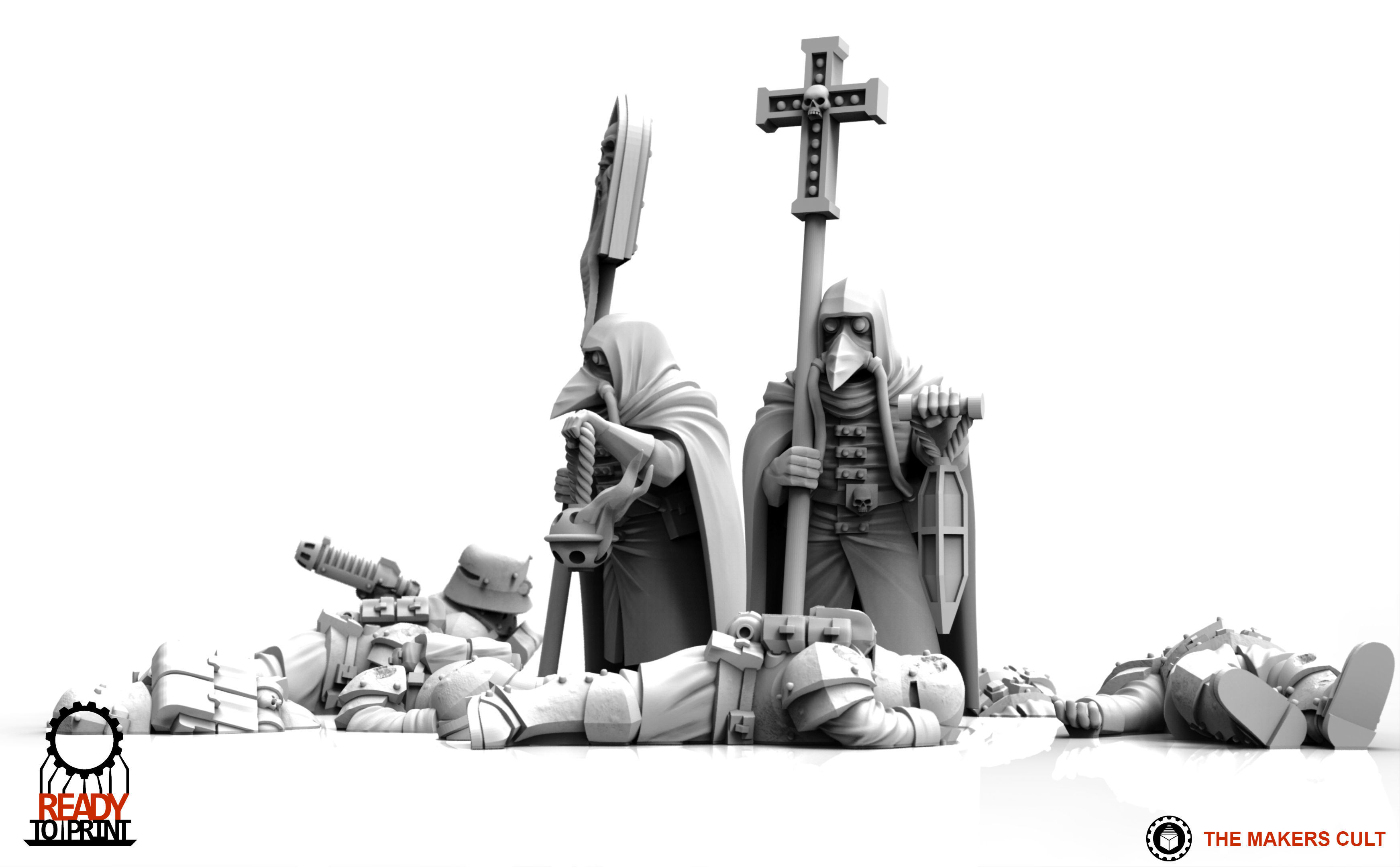 Feudal Guard - Aftermath 3D print model_8
