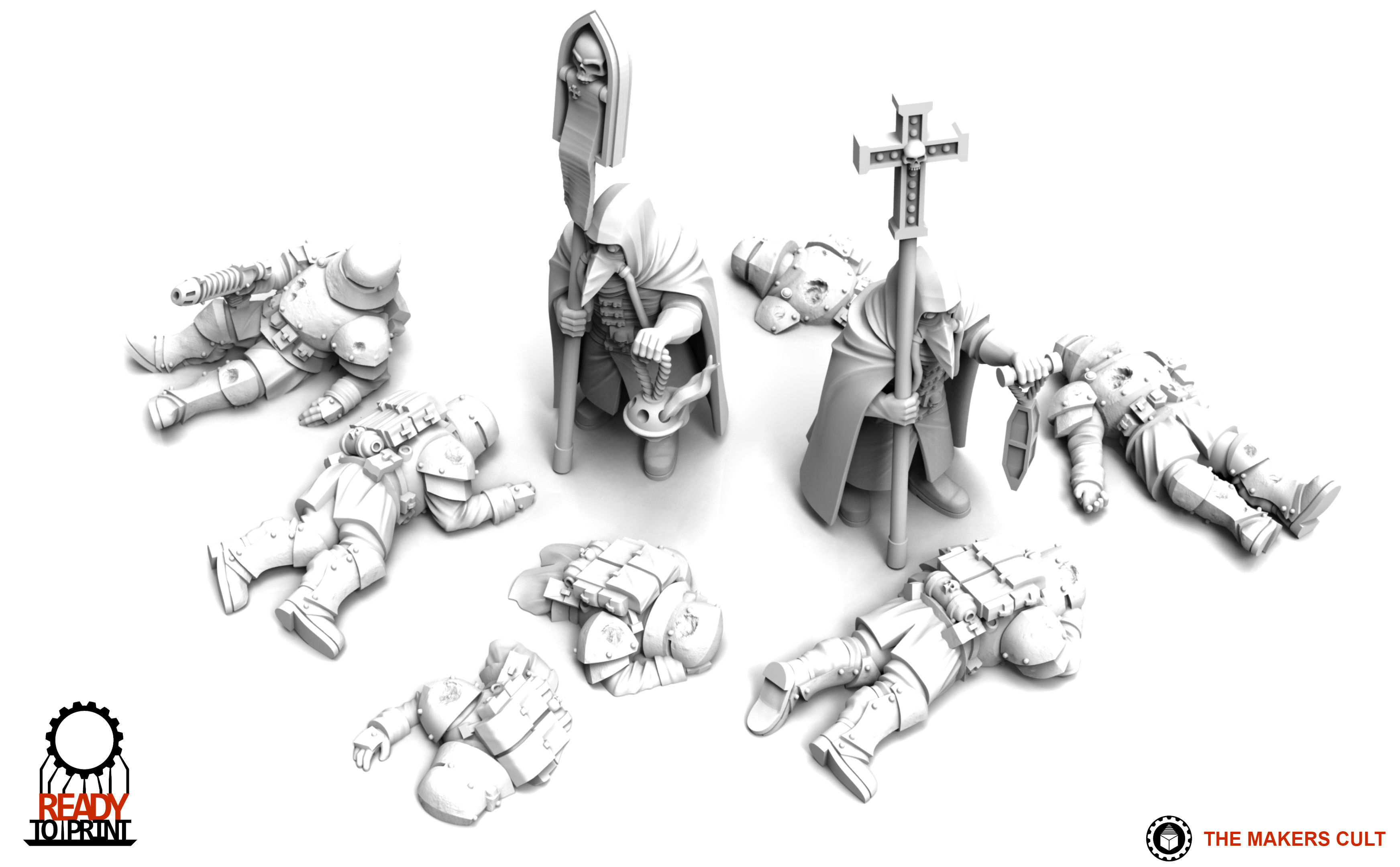 Feudal Guard - Aftermath 3D print model_6