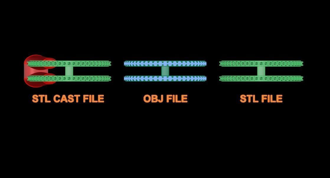 DOUBLE DIAMOND ROW BAND RING SIZE 10 3D print model_5
