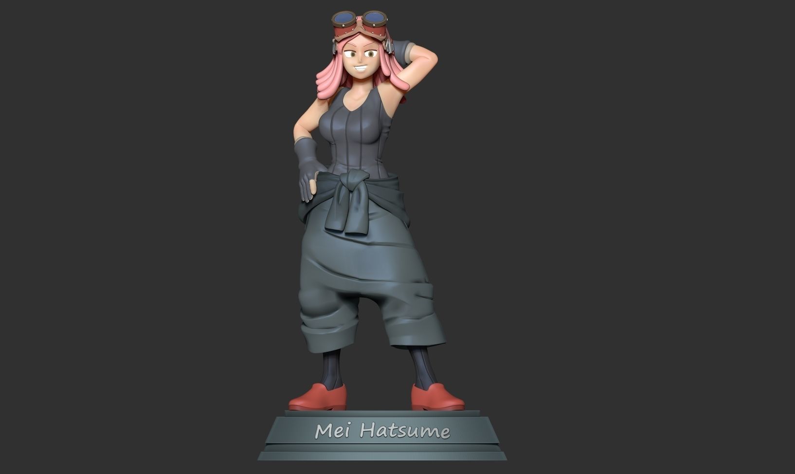 Mei Hatsume 3D print model_7