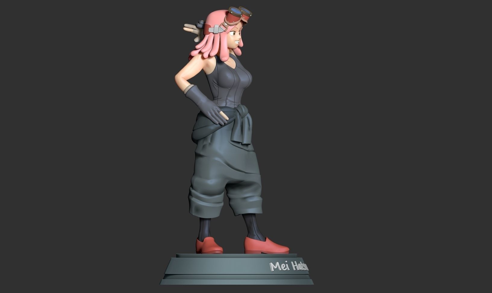 Mei Hatsume 3D print model_12