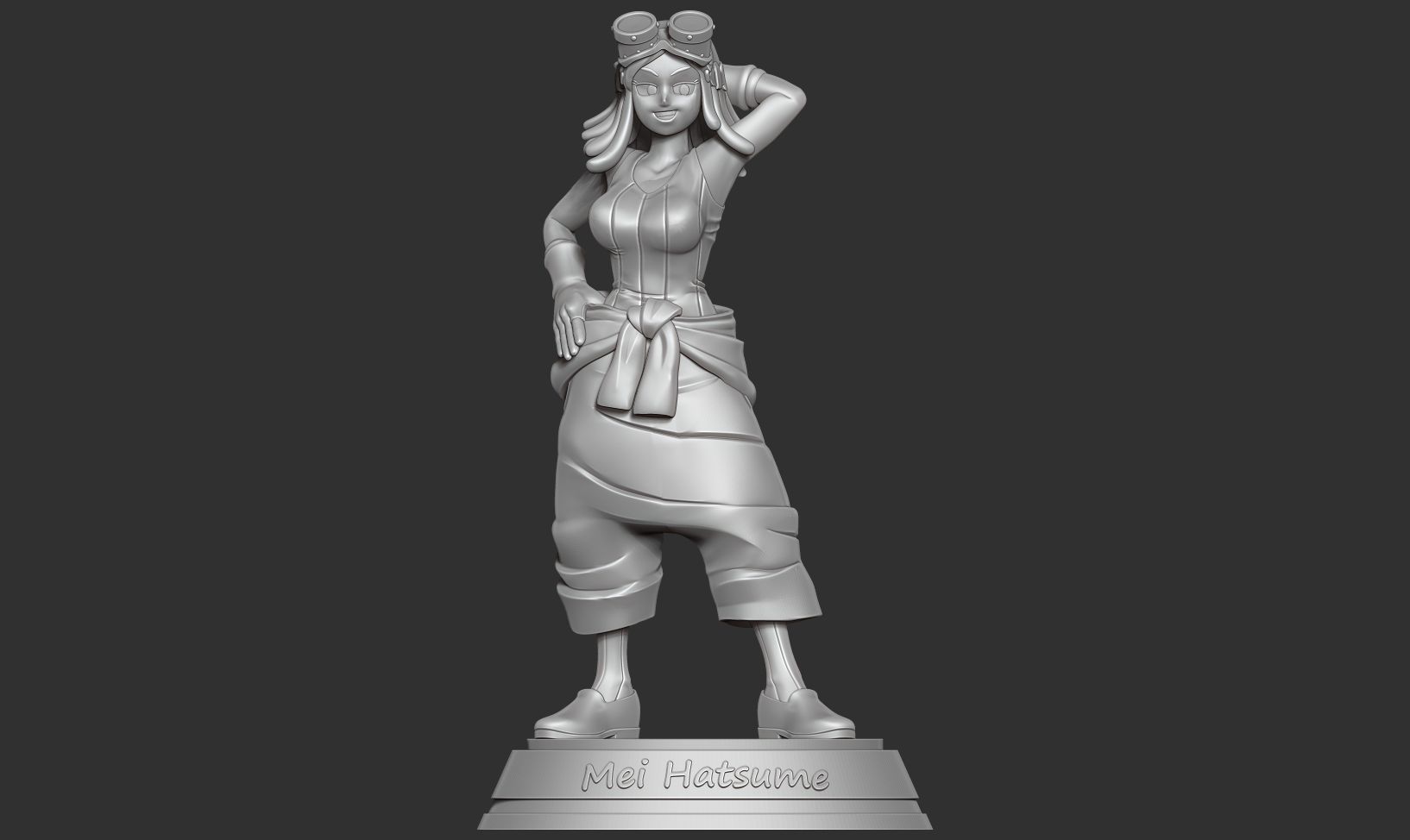 Mei Hatsume 3D print model_9