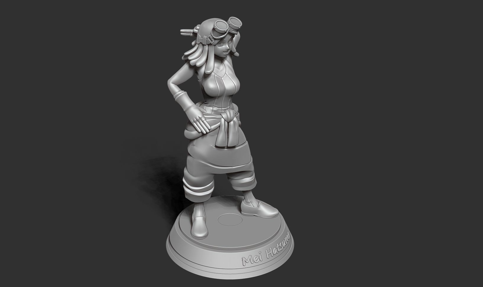 Mei Hatsume 3D print model_17